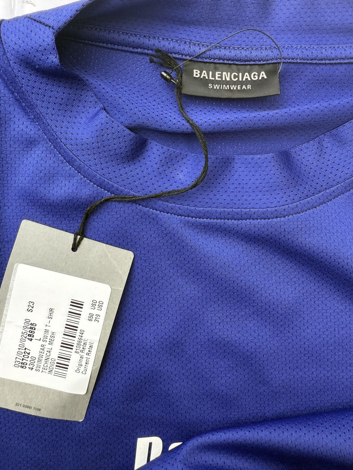Balenciaga Balenciaga Mesh Shirt Size US XL / EU 56 / 4 - 4 Thumbnail
