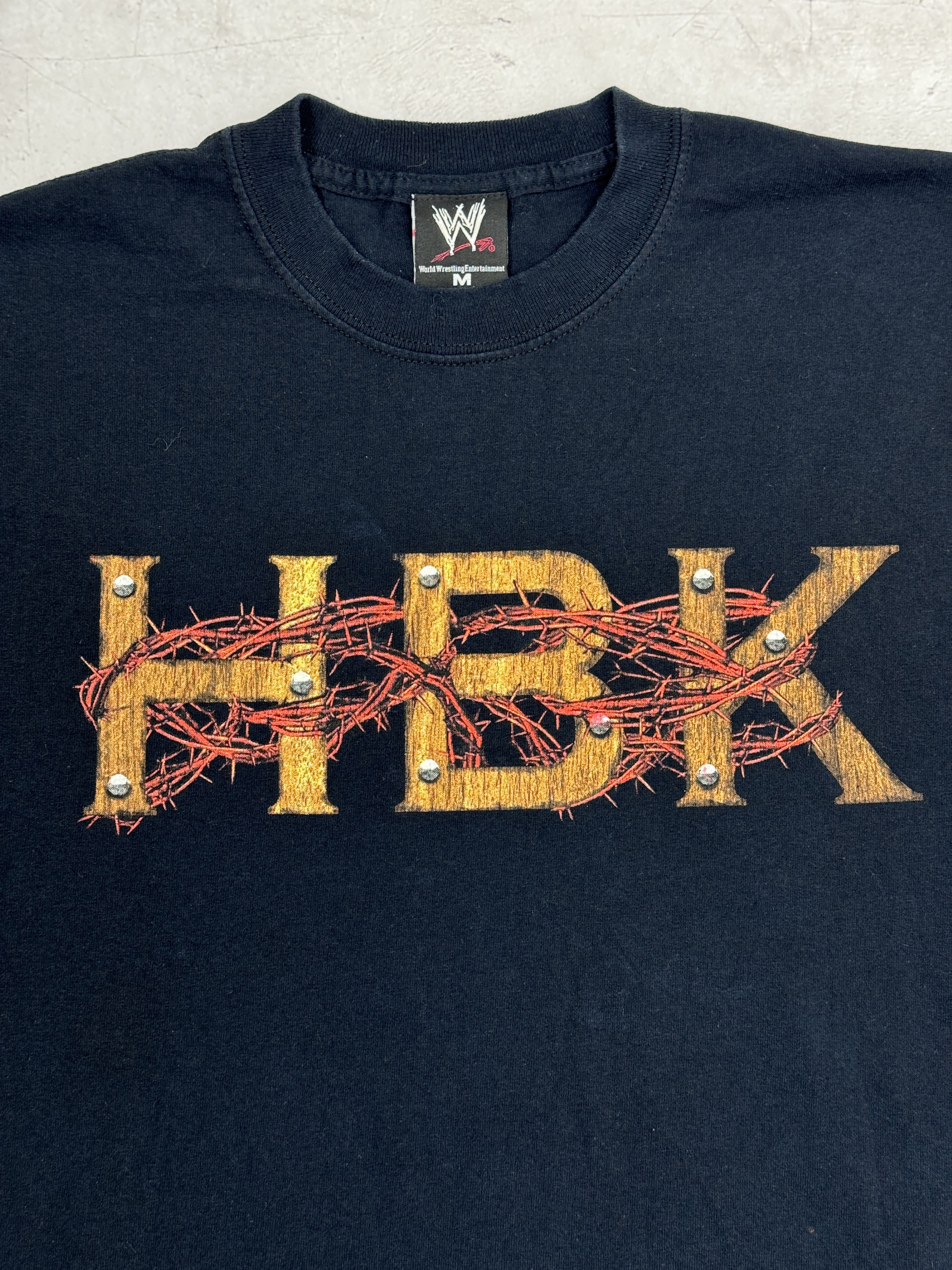 Vintage 2005 Shawn Michael HBK T-Shirt WWE / WWF Double Print Size US M / EU 48-50 / 2 - 6 Thumbnail