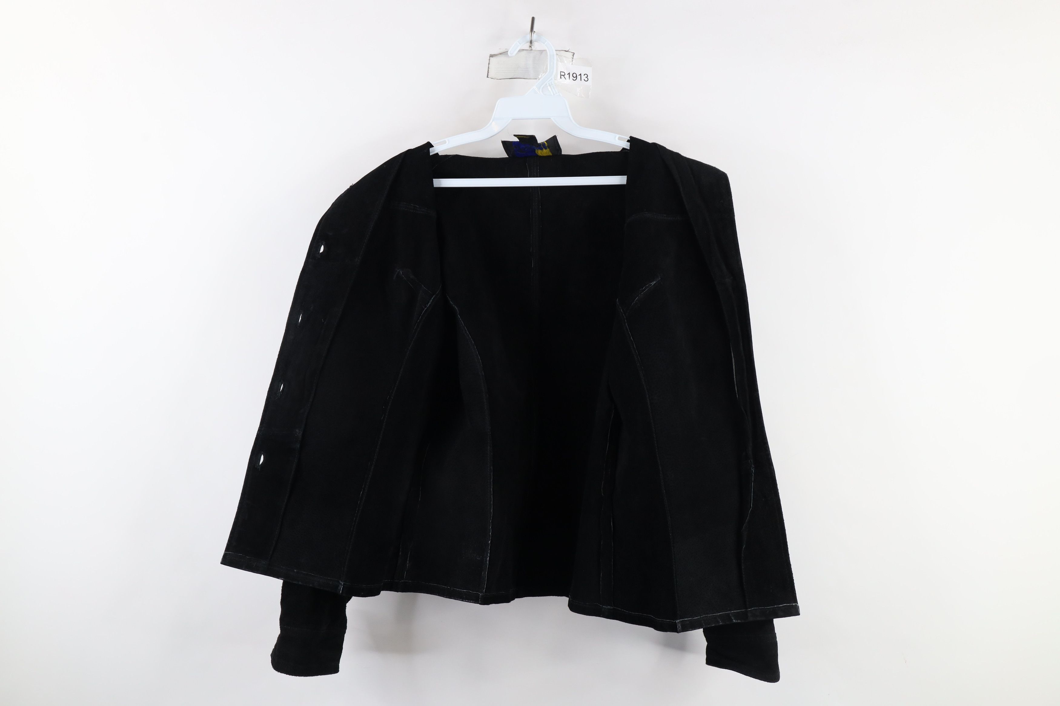 Vintage Vintage 90s Streetwear Suede Leather Shirt Jacket Jac Shirt Size S / US 4 / IT 40 - 8 Thumbnail