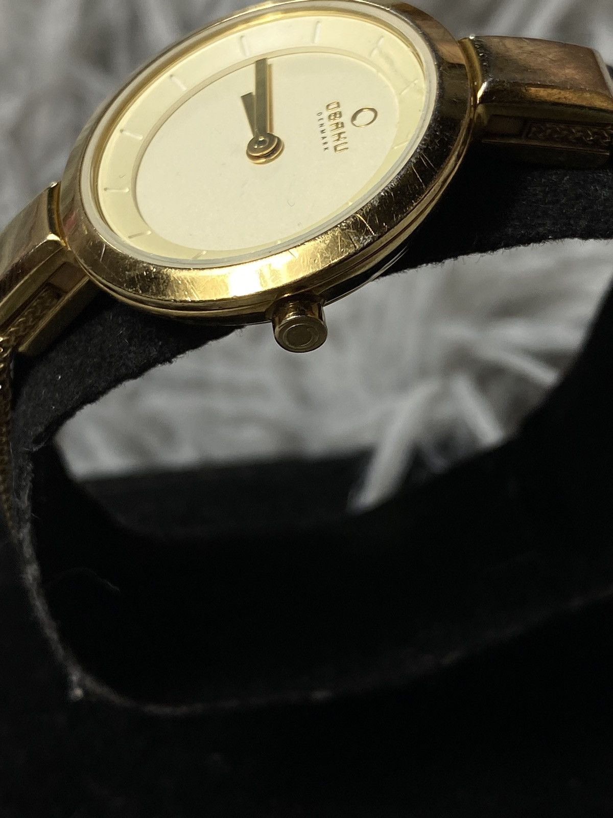 Japanese Brand Elegant Gold-Plated Obaku Watch - Japanese Brand Size ONE SIZE - 12 Thumbnail