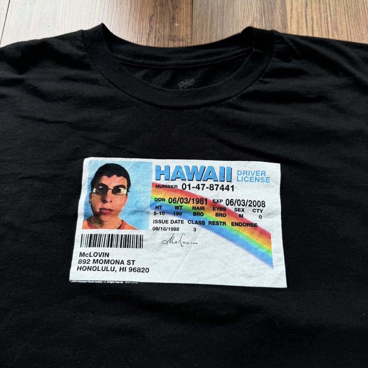 Vintage Superbad Mclovin ID Comedy promo tee high school Y2K 00s Size US XL / EU 56 / 4 - 1 Thumbnail
