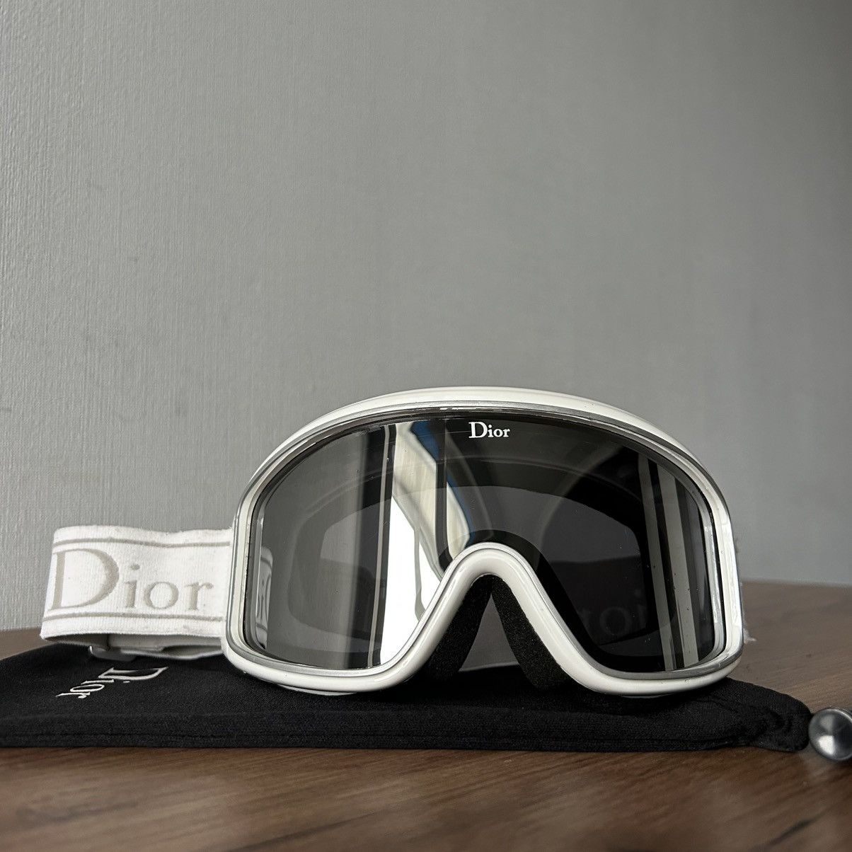 Dior FW2004 Christian Dior by John Galliano Ski Visor Goggles Size ONE SIZE - 1 Thumbnail
