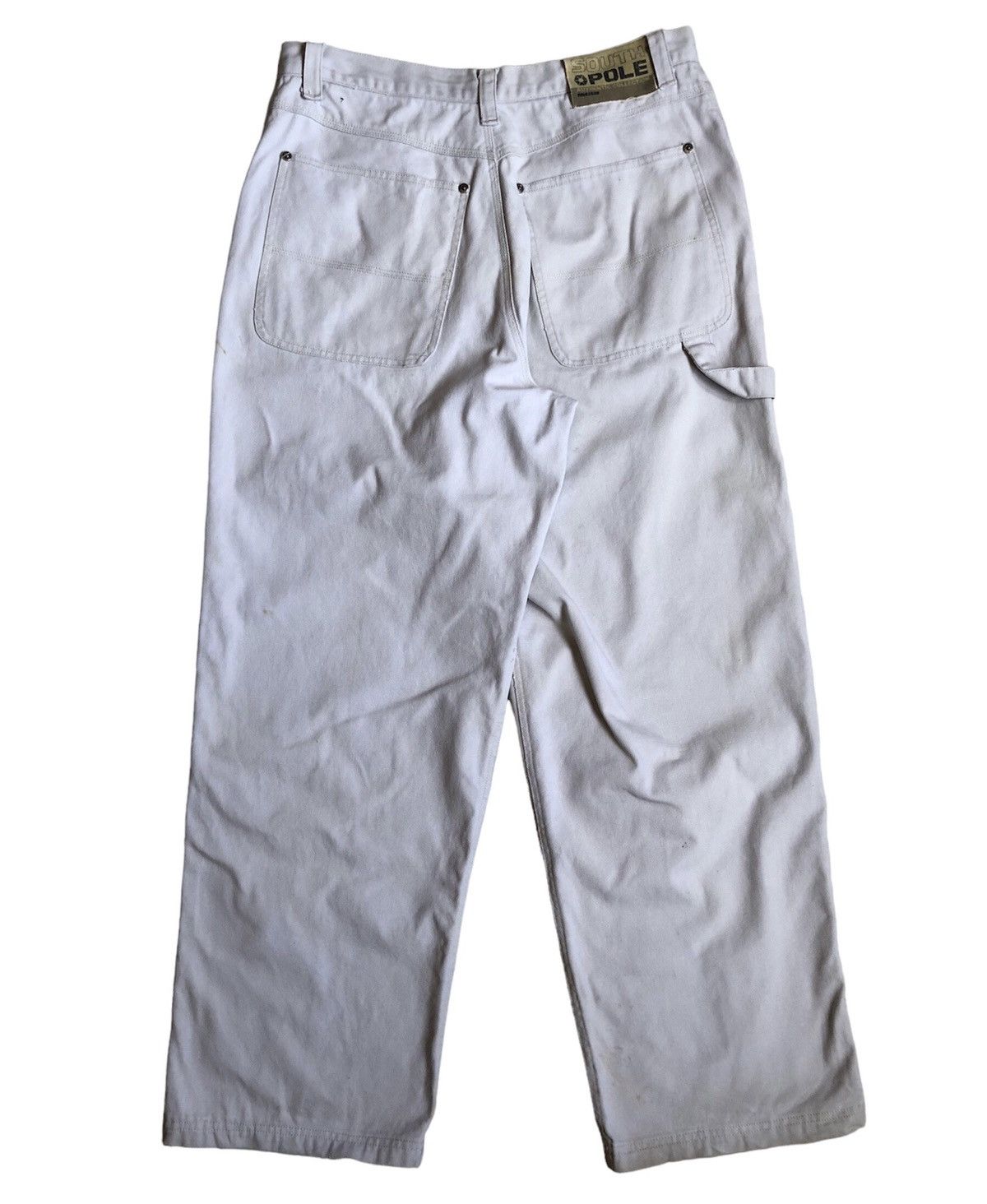image of Southpole Carpenter Baggy Pants in Light Khaki, Men's (Size 33)