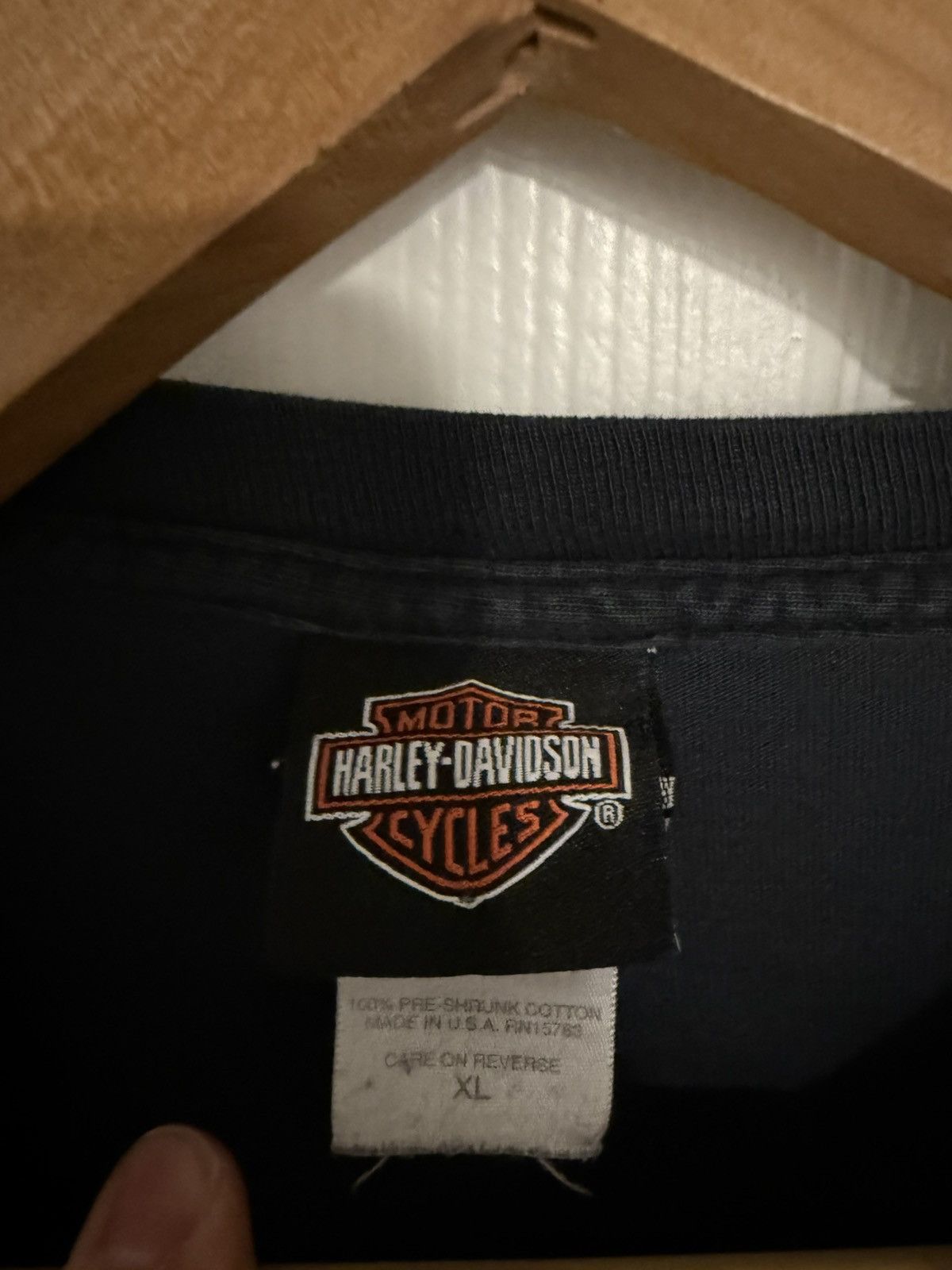 Harley Davidson Vintage Harley Davidson Size US XL / EU 56 / 4 - 3 Thumbnail