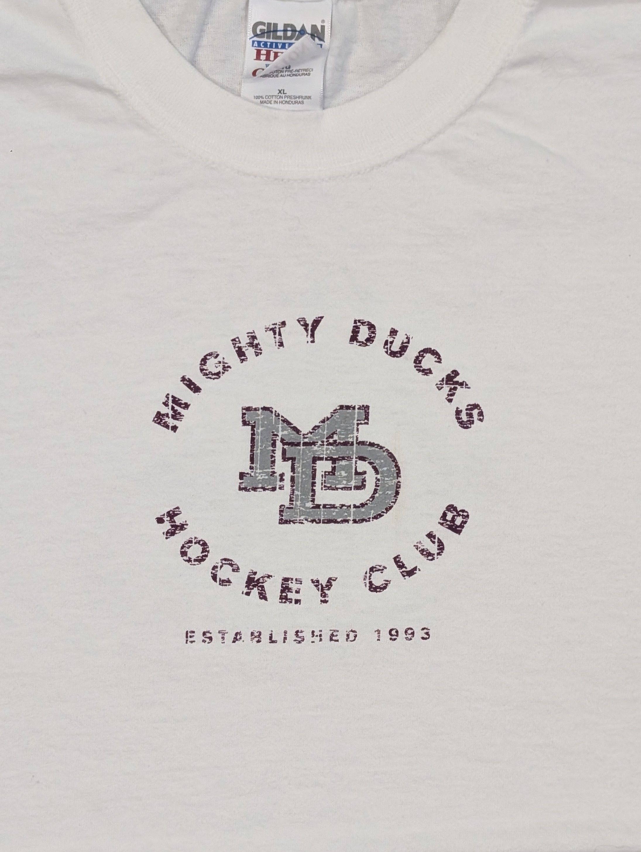 NHL × Vintage Vintage NHL Mighty Ducks Hockey Club t-shirt - SIZE XL Size US XL / EU 56 / 4 - 2 Thumbnail