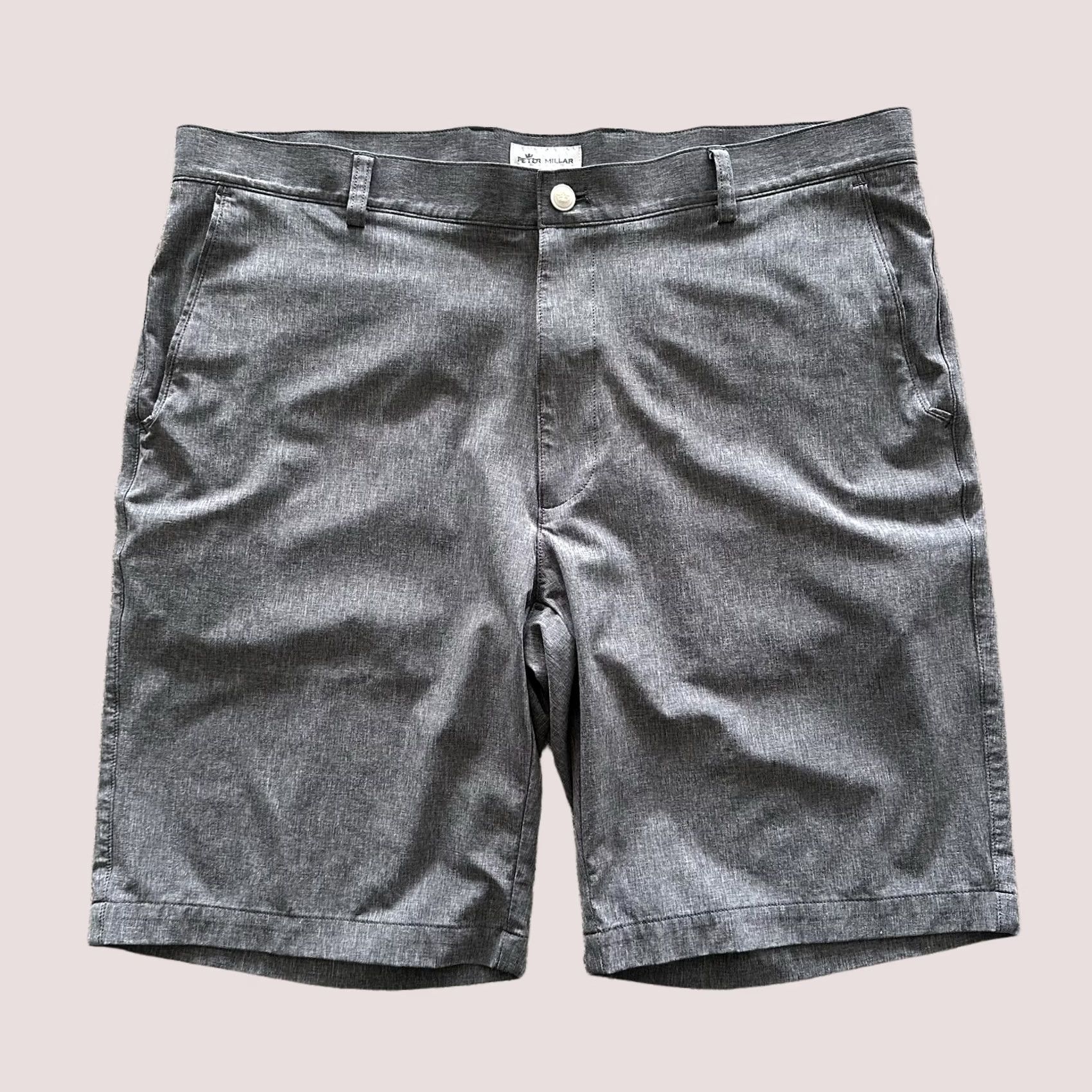 Peter Millar VINTAGE Peter Millar Shorts Men’s 38 Shackleford Performance Crown Sport Grey Size US 38 / EU 54 - 1 Thumbnail