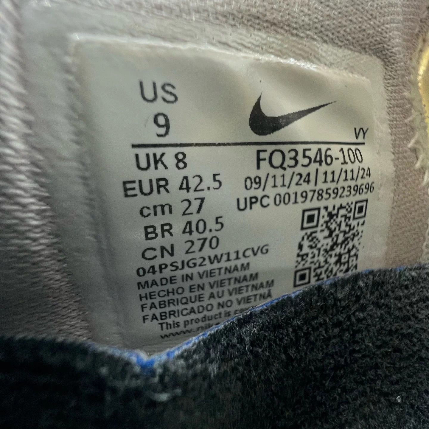 Nike Nike KD 6 All-Star White/Gray 42.5EU Boxed Good Size US 9.5 / EU 42-43 - 8 Thumbnail