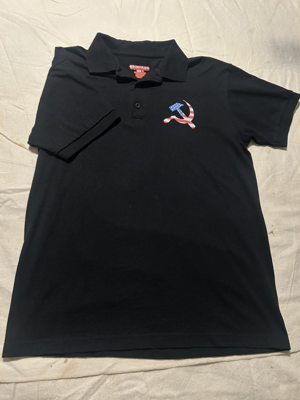 Grimykids RARE Grimykids American Communist Polo Size US M / EU 48-50 / 2 - 1 Thumbnail