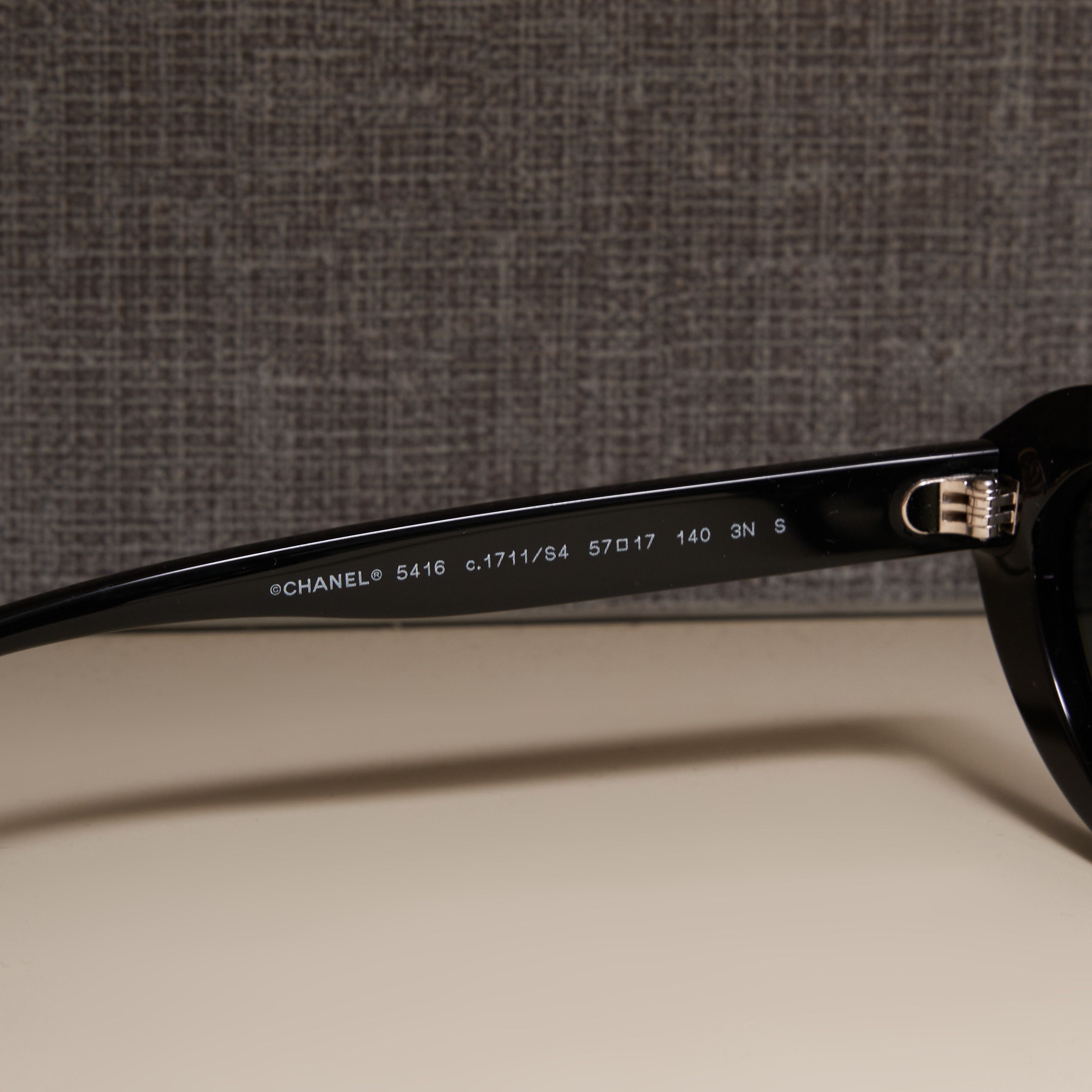 Chanel CHANEL 0CH5416 1711S4 Sunglasses BLACK Size ONE SIZE - 8 Thumbnail