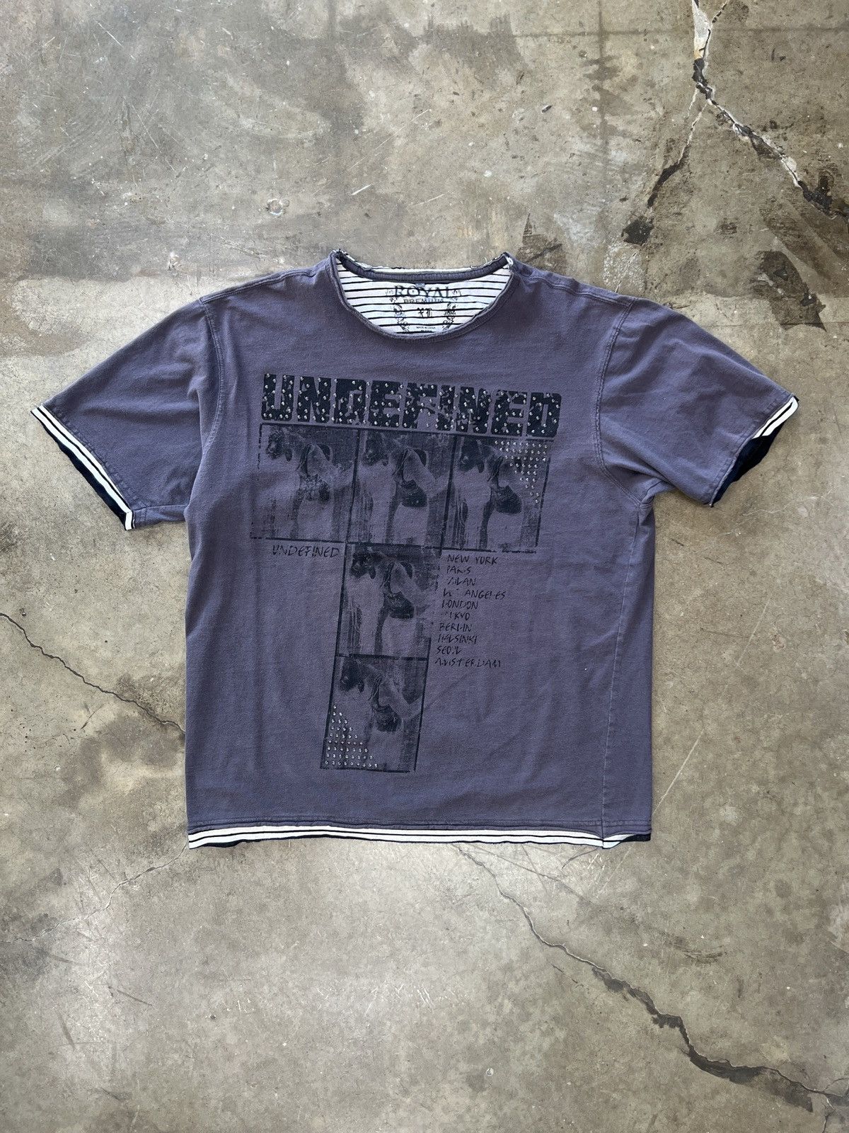 Vintage Royal Premium Affliction Style Y2k 2000s Tee XL Size US XL / EU 56 / 4 - 2 Thumbnail