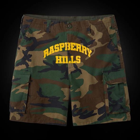 GV Gallery Raspberry Hills Camo Cargo Shorts