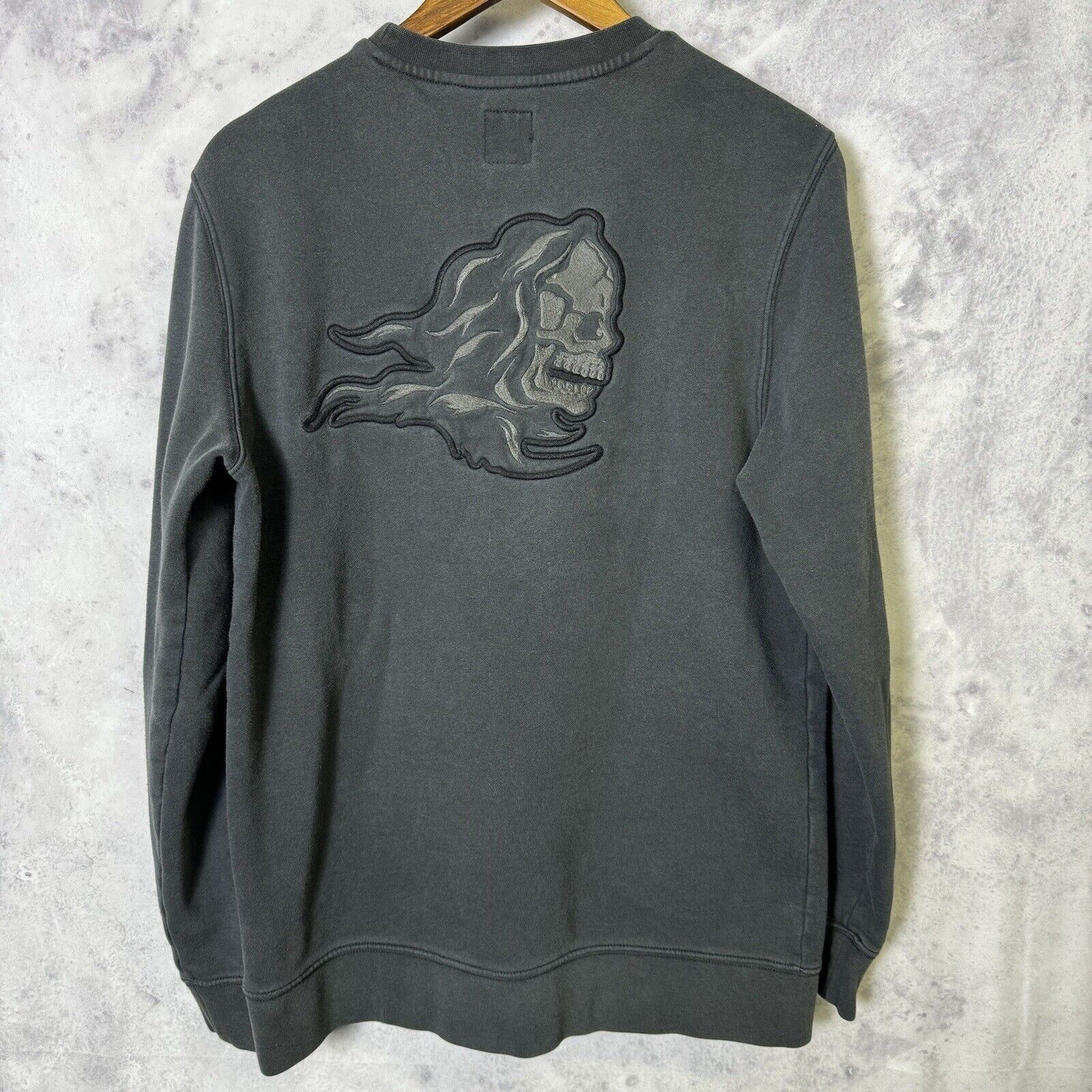 Vans Vans Sweatshirt Mens Large L Gray Crew Neck Skate Streetwear Size US L / EU 52-54 / 3 - 1 Thumbnail