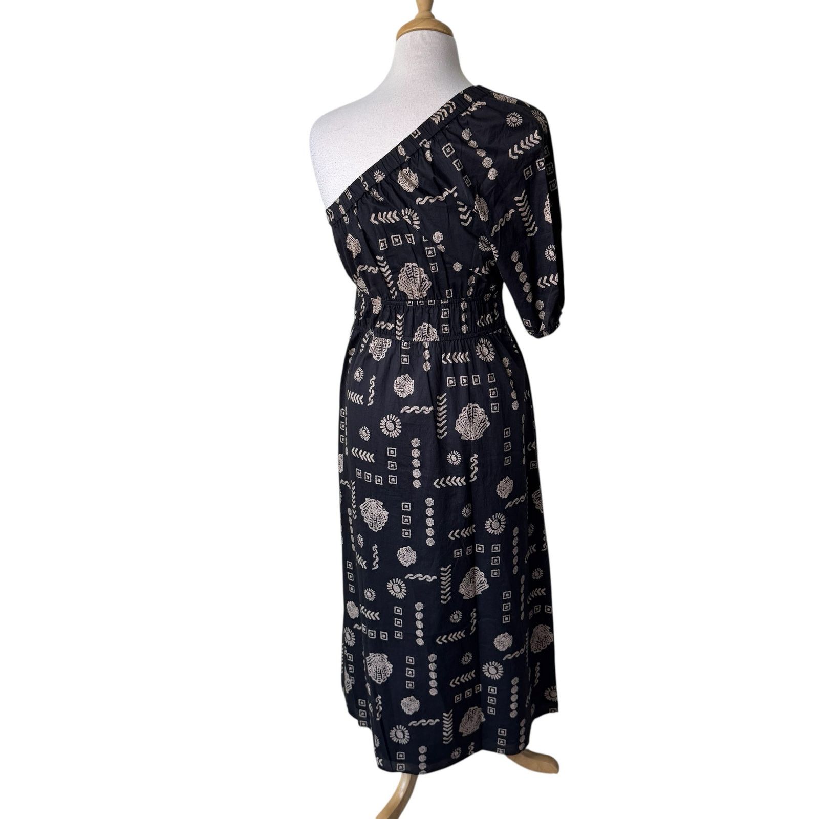 Rails Rails Rome One Shoulder Dress Color: Beach Shells Medium Size M / US 6-8 / IT 42-44 - 2 Thumbnail