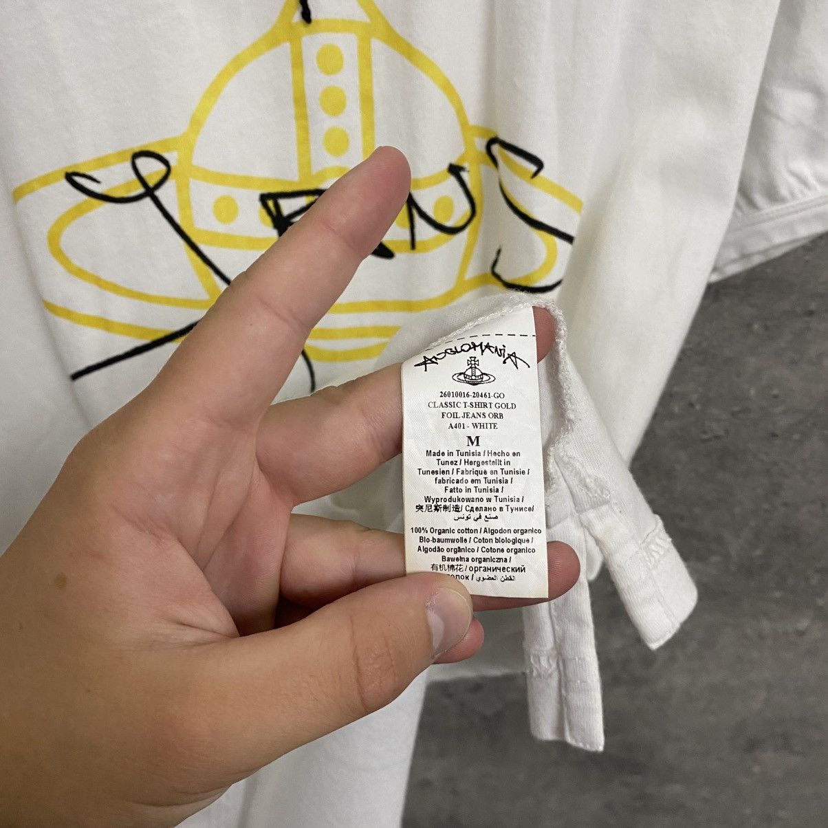 Vivienne Westwood Vivienne Westwood T-Shirt Big Logo White Size US M / EU 48-50 / 2 - 8 Thumbnail