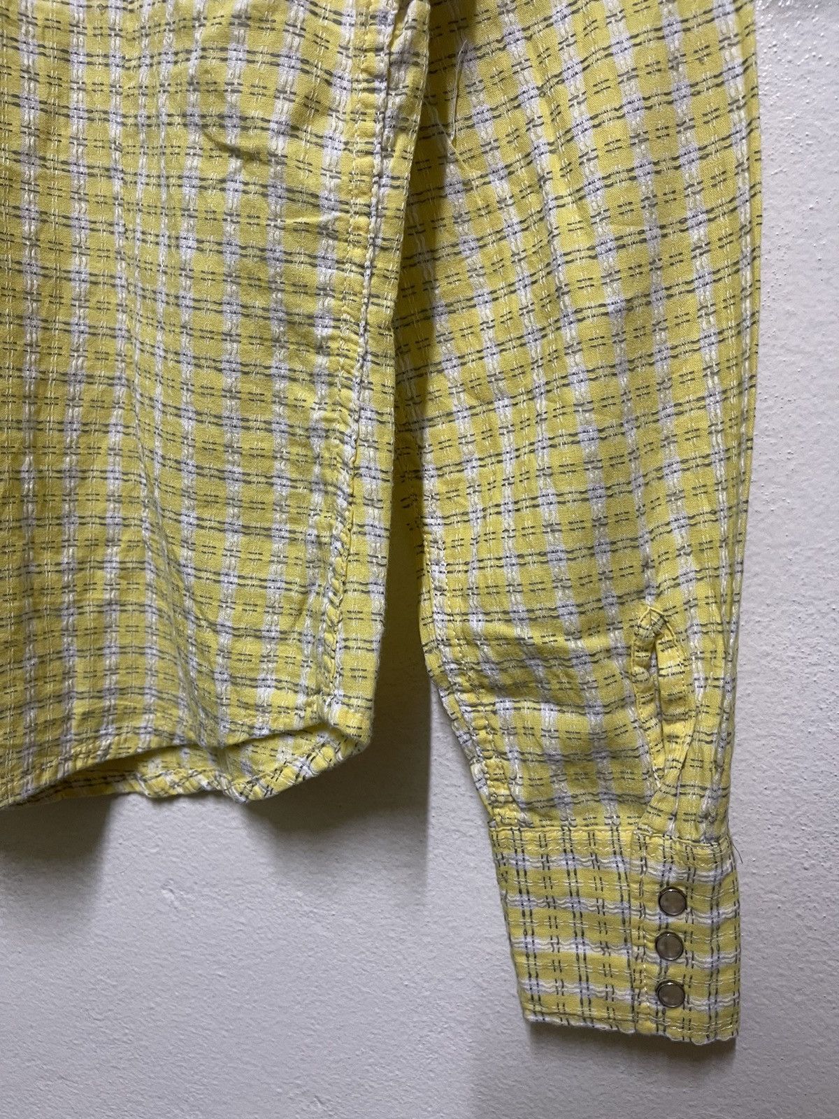 Levi's × Levi's Vintage Clothing Levis For Women Western Shirt Snap Button Size M / US 6-8 / IT 42-44 - 12 Thumbnail