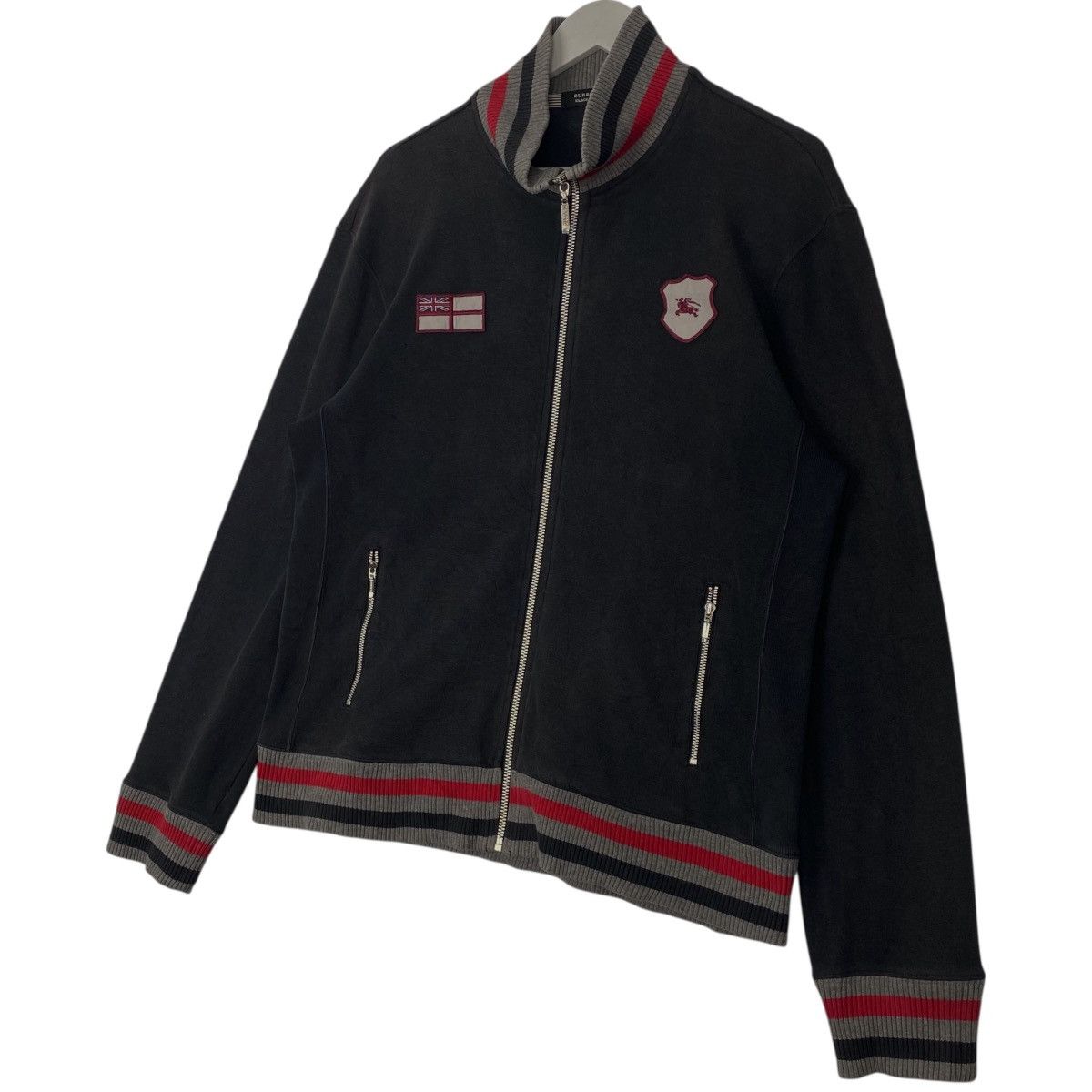 Vintage Vintage Burberrys London Full Zip Sweater Size M Size US M / EU 48-50 / 2 - 2 Thumbnail
