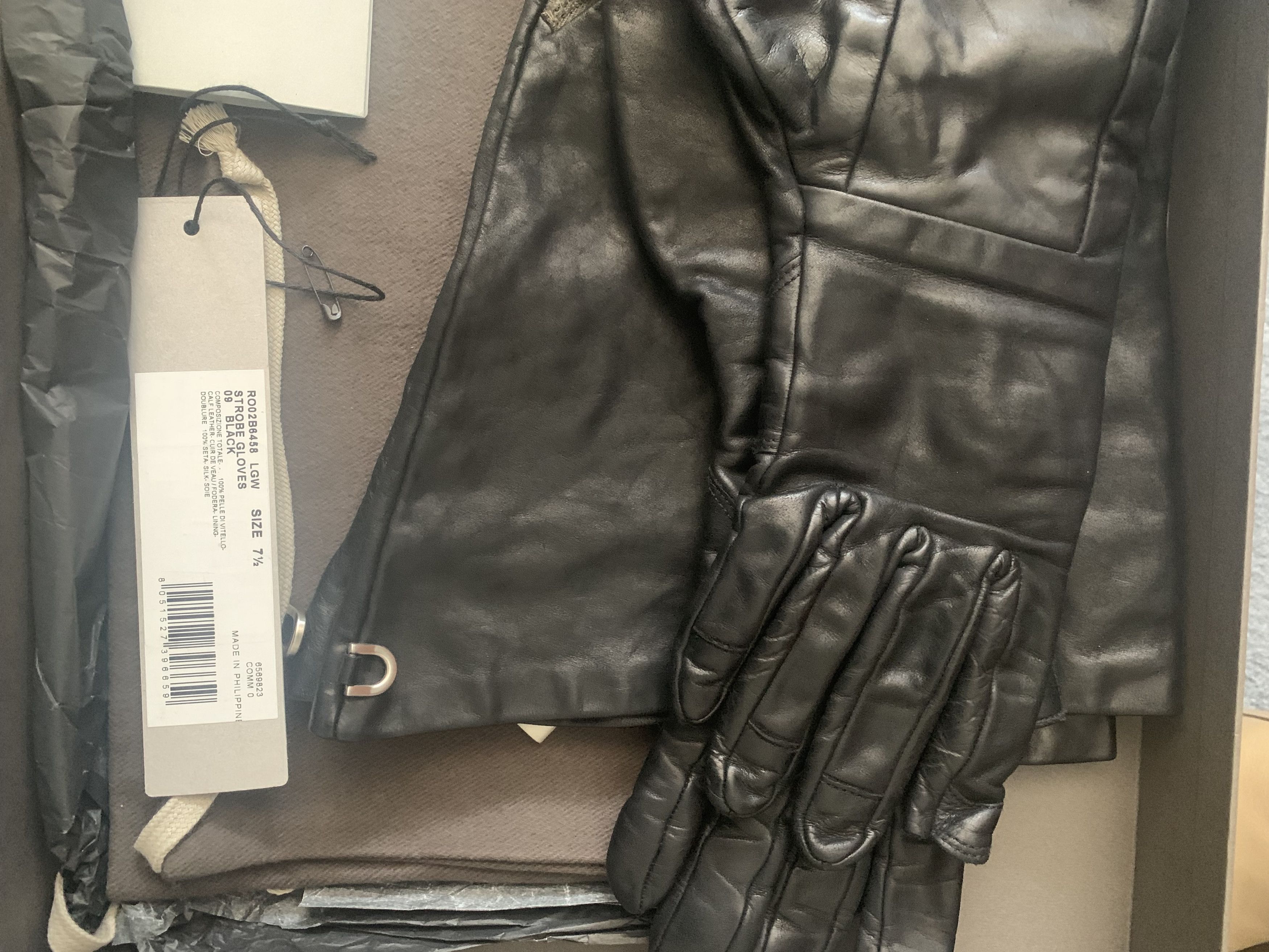 Rick Owens Rick Owens Strobe FW22 Gauntlets Size ONE SIZE - 6 Thumbnail