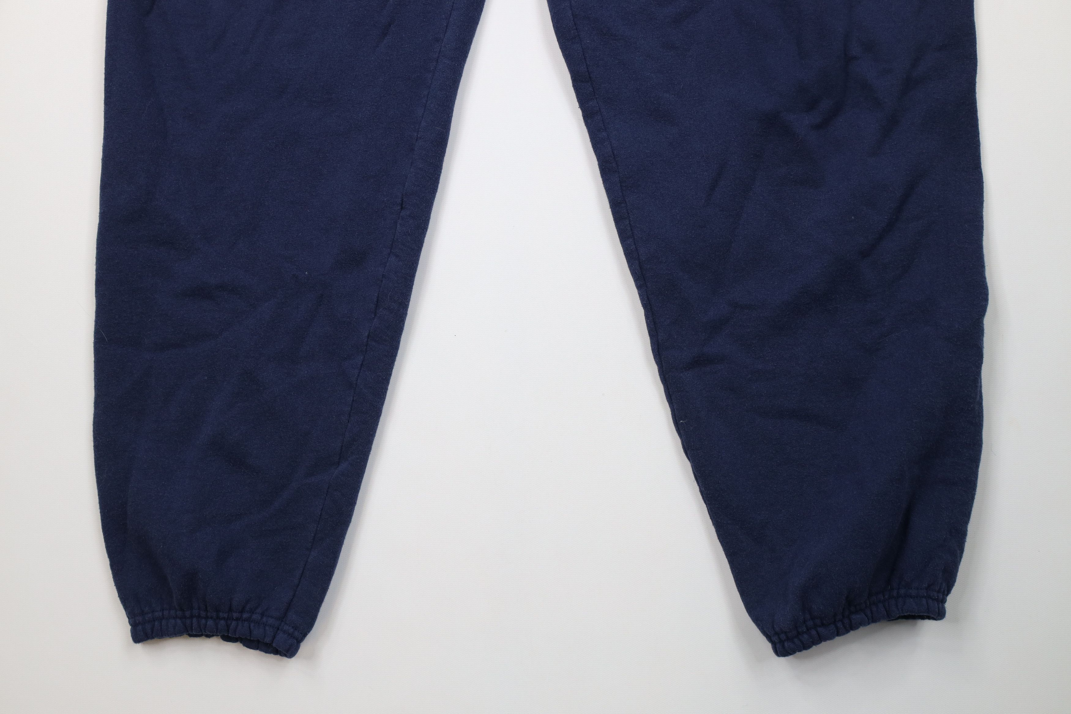 Champion Vintage 90s Champion Spell Out Sweatpants Joggers Pants Blue Size US 36 / EU 52 - 4 Thumbnail