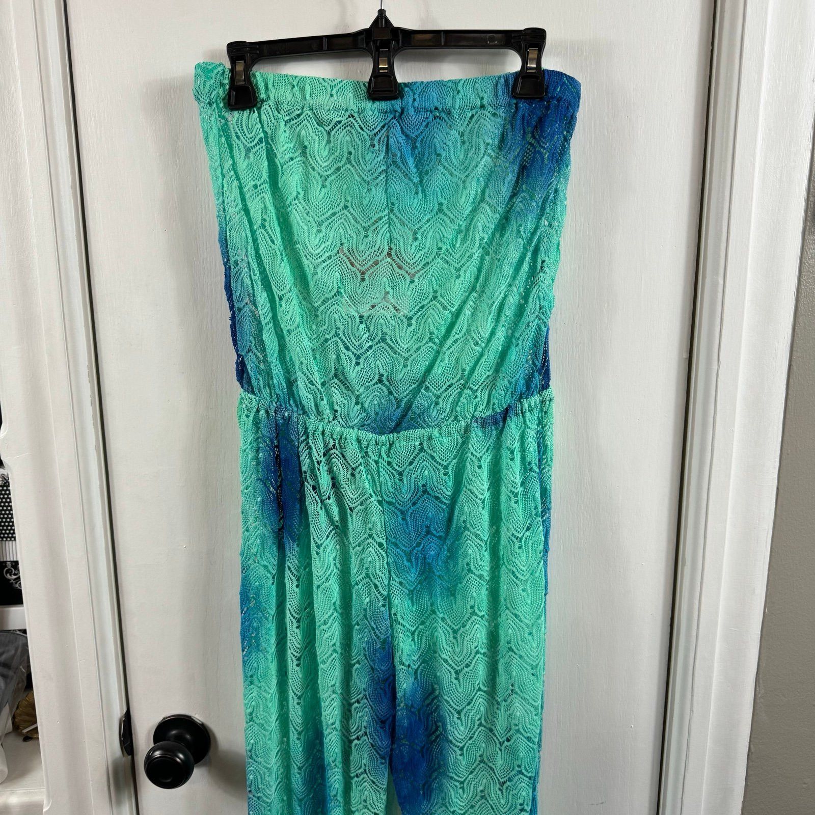 Other LULI FAMA Crochet strapless jumpsuit multicolor size M Size 30" / US 8 / IT 44 - 7 Thumbnail