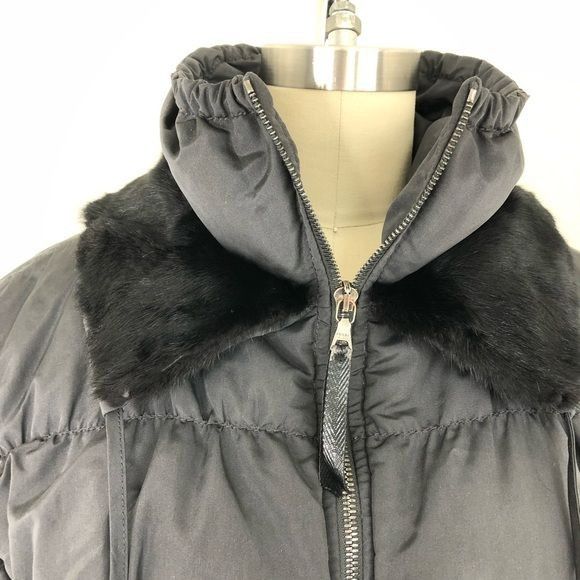 Prada PRADA Down Puffer Belted Coat Raccoon Fur Hood Jacket Size M / US 6-8 / IT 42-44 - 5 Thumbnail