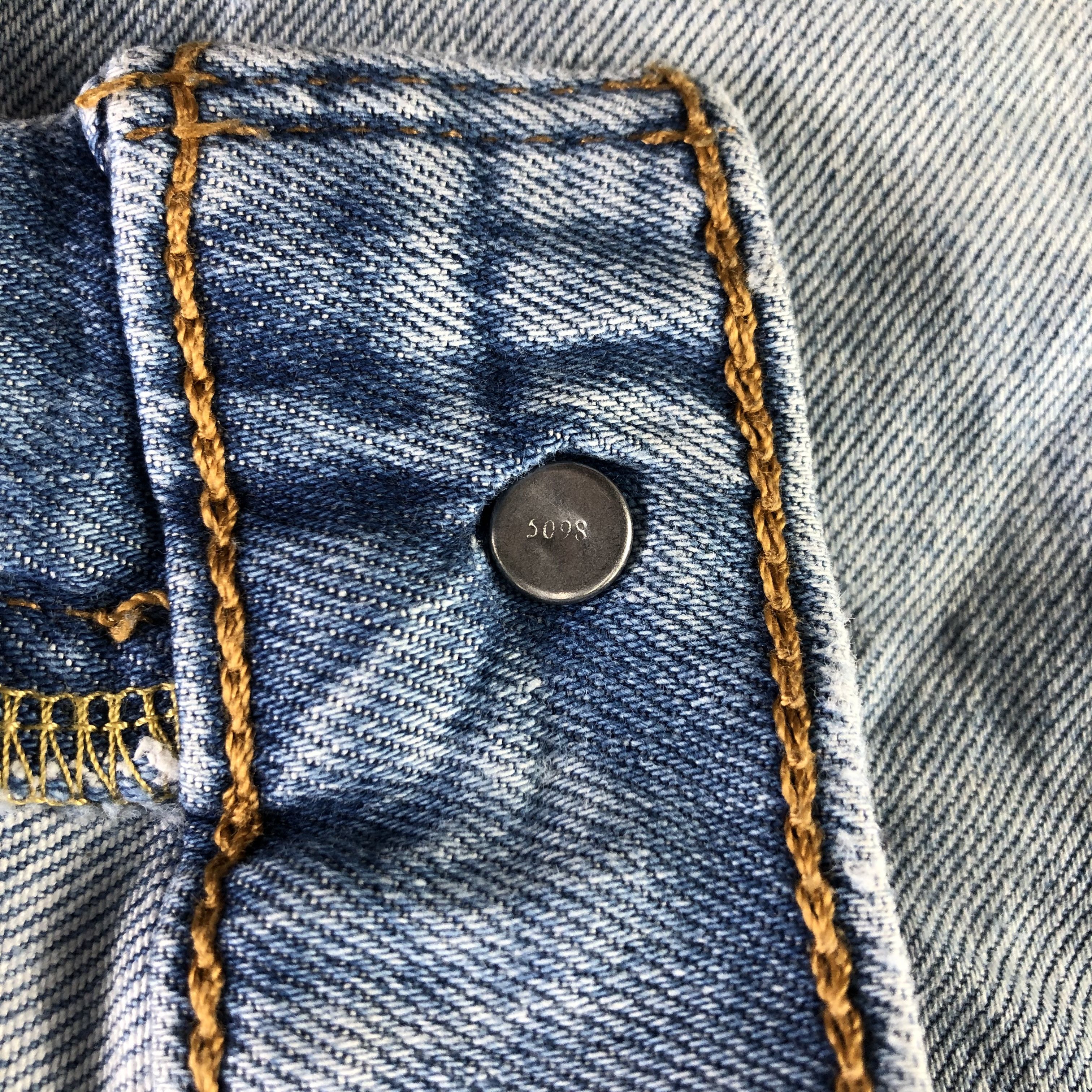 Levi's Vintage Light Wash Levis 513 Jeans-J4336 Size US 34 / EU 50 - 8 Thumbnail