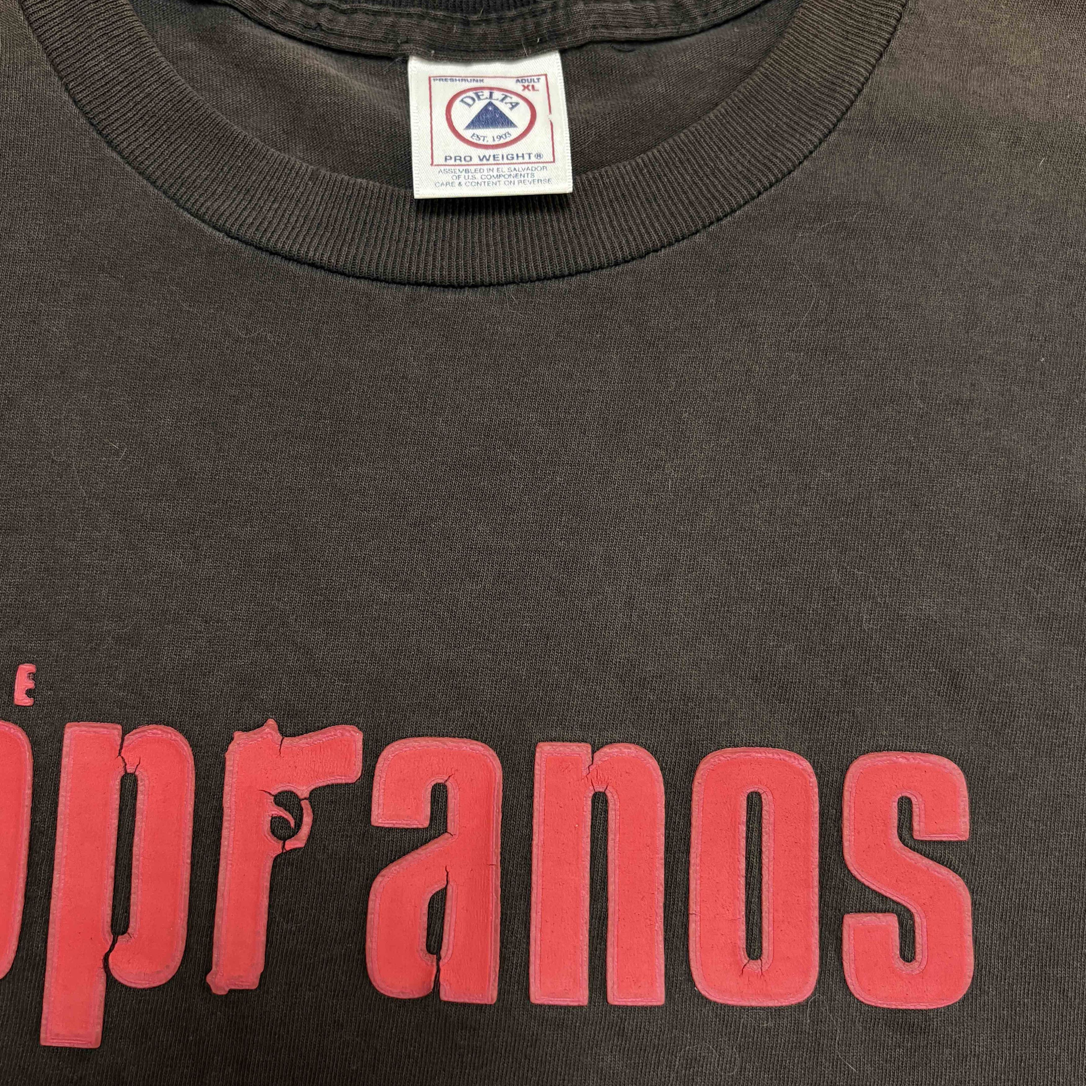 Vintage Vintage The Sopranos Shirt 00s HBO Tv Show Movie Promo Size US XL / EU 56 / 4 - 7 Thumbnail