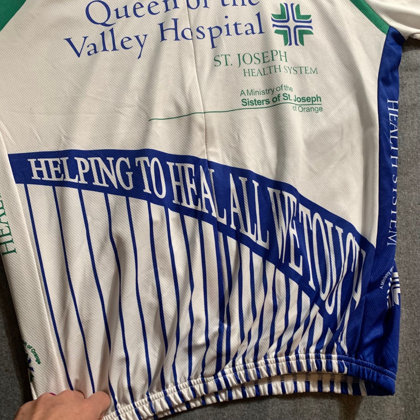 Other Adenosina Shirt Adult Medium Bike Marathon Full Zip Size M / US 6-8 / IT 42-44 - 6 Thumbnail