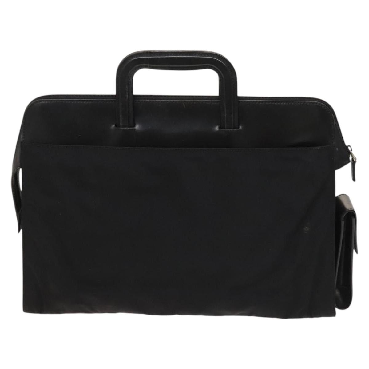 Gucci GUCCI Hand Bag Nylon Black Silver 015 015 Size ONE SIZE - 2 Thumbnail