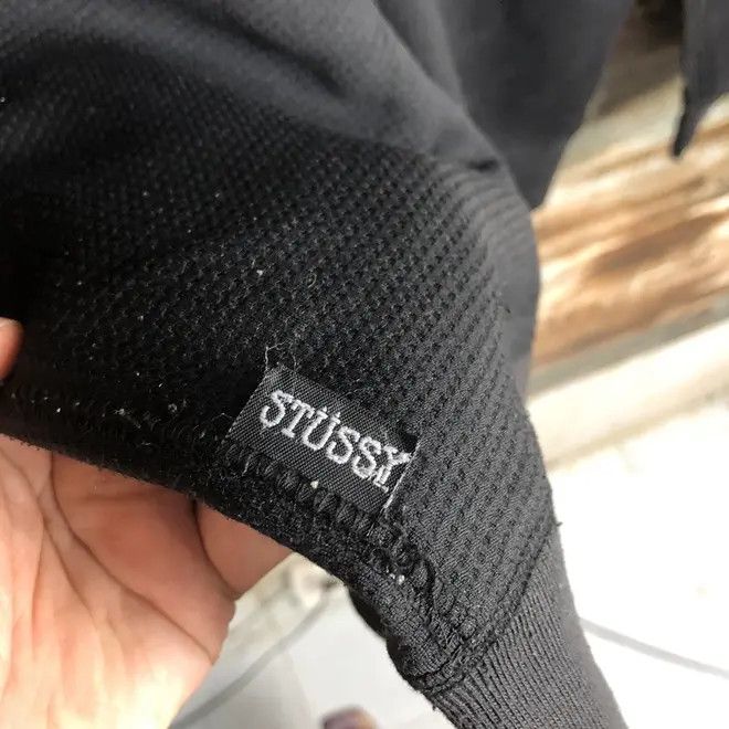 Stussy DL Stussy vintage plain Black Sweatshirt sweater #A2331 Size US M / EU 48-50 / 2 - 12 Thumbnail