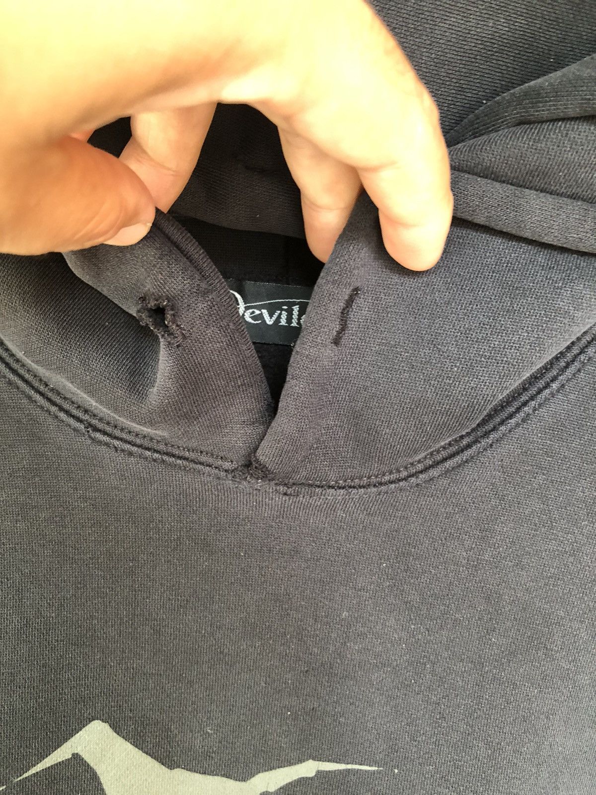 Devilock Vintage Devillock x Evoke Distressed Hoodie Size US M / EU 48-50 / 2 - 12 Thumbnail