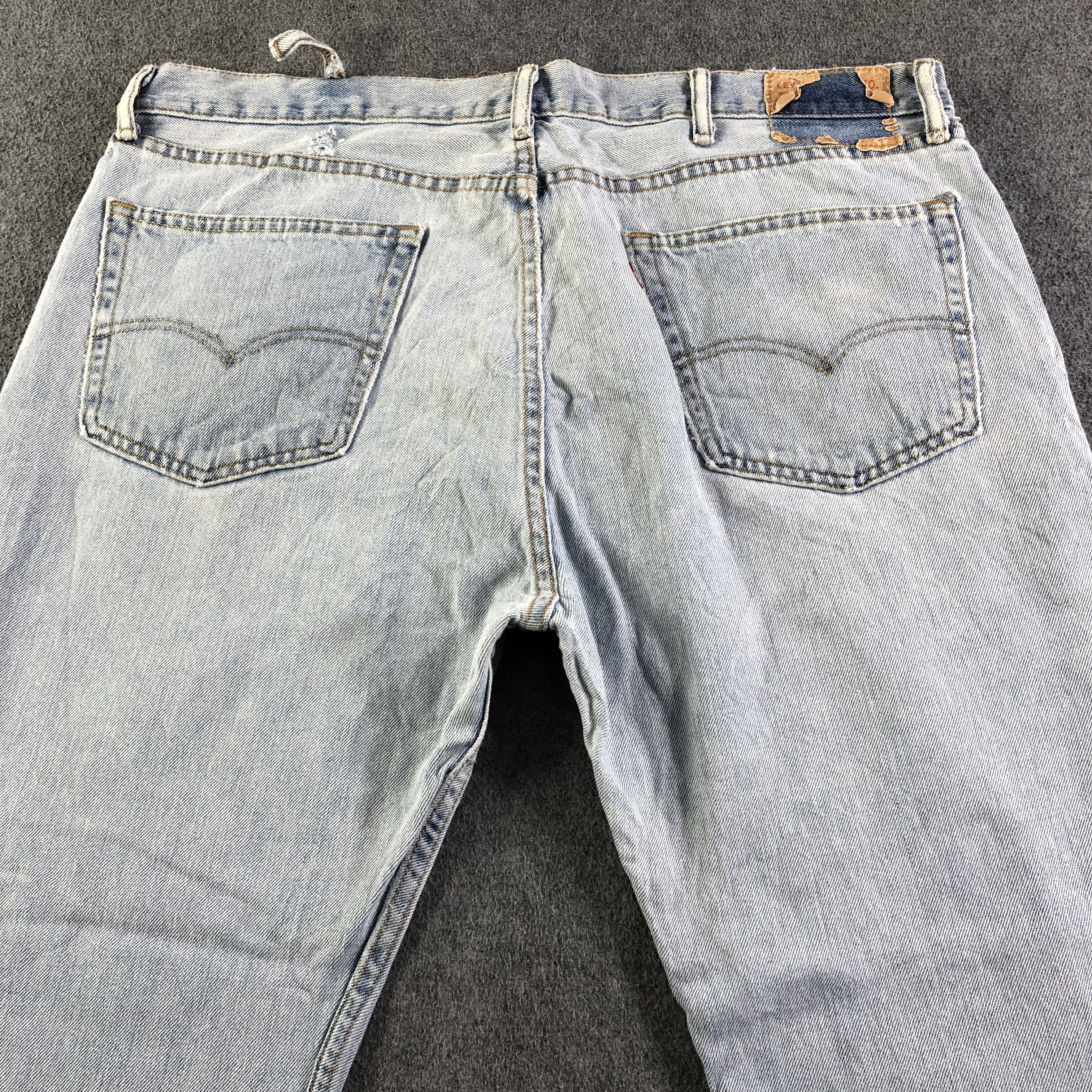 Levi's Vintage Light Wash Levis 505 Jeans-J4283 Size US 41 - 4 Thumbnail