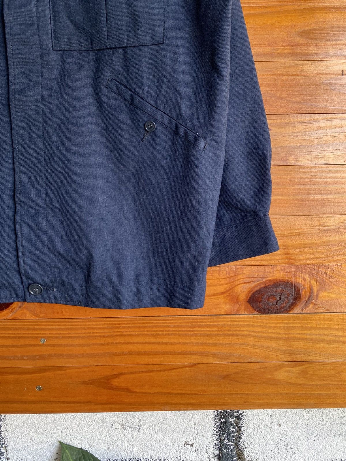 Vintage Vintage Japanese Navy Workwear Jacket | Military Issue Style Size US M / EU 48-50 / 2 - 7 Thumbnail
