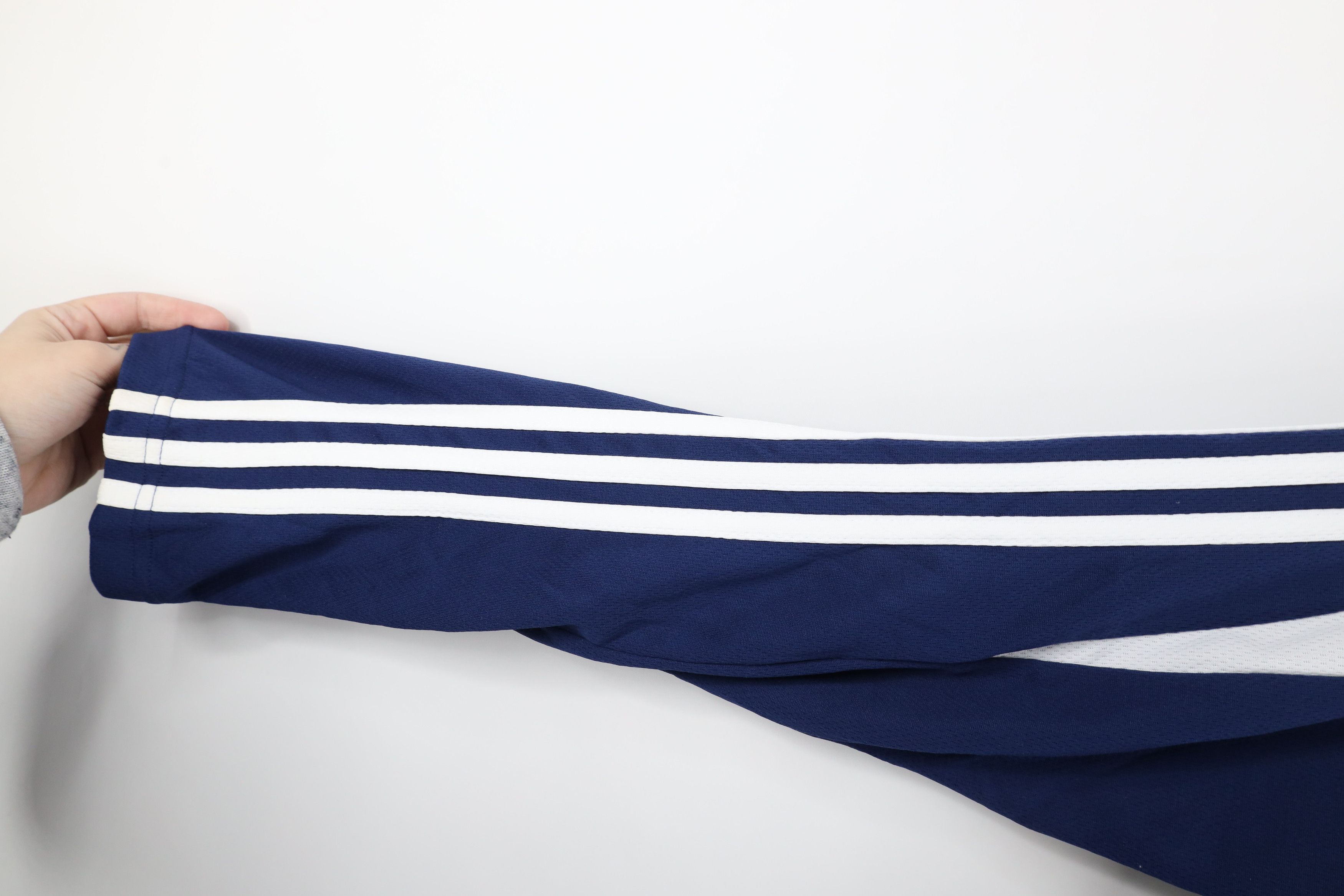 Adidas × Vintage Vintage Adidas Striped Long Sleeve Soccer Football Jersey Size US L / EU 52-54 / 3 - 6 Thumbnail