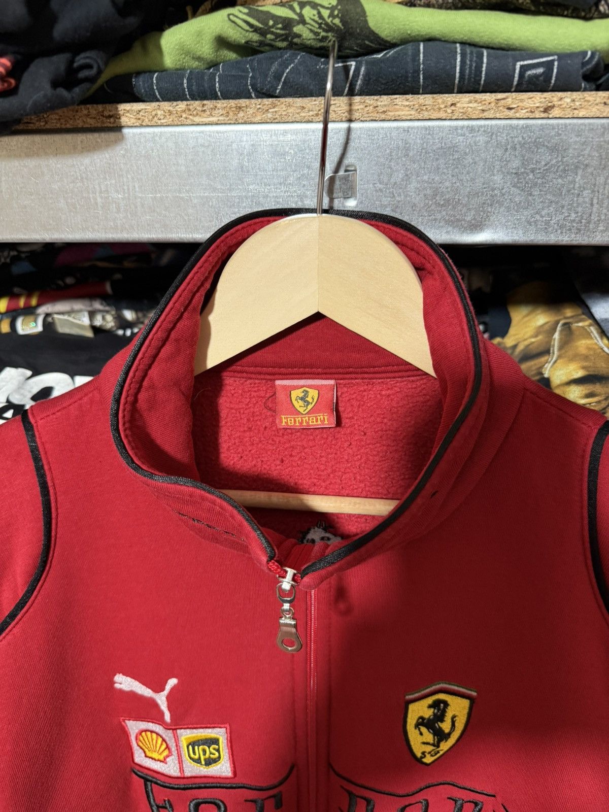 Formula 1 Rare Formula 1 F1 Puma Ferrari Full Zip Jacket Y2K Hype Size US L / EU 52-54 / 3 - 8 Thumbnail