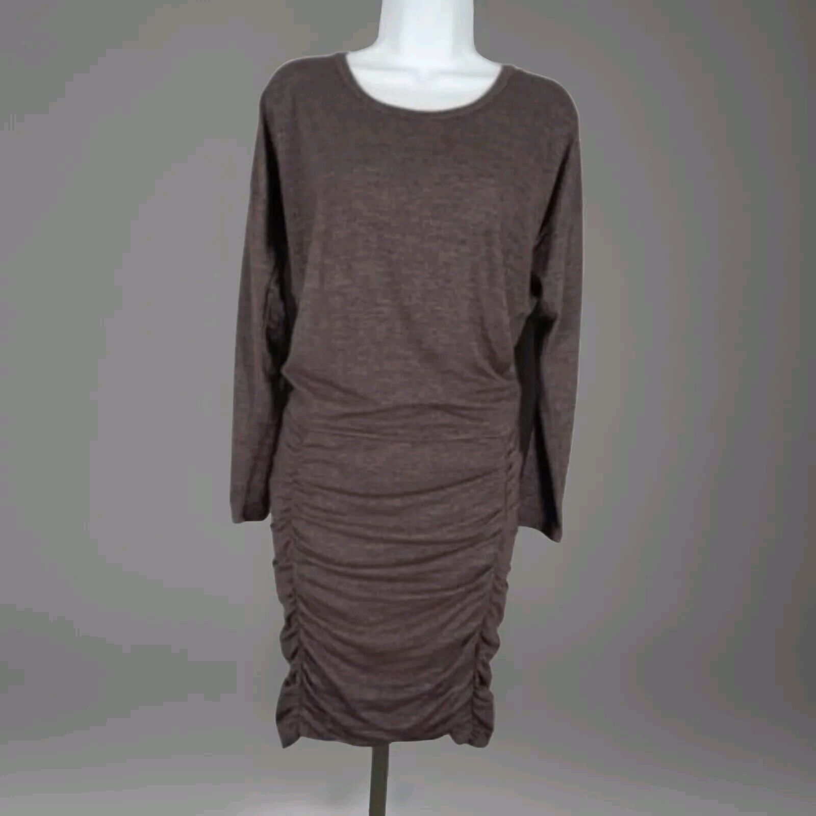 Athleta Athleta Carefree Ruched L/S Bodycon Athleisure Dress XS 2-4 Size XS / US 0-2 / IT 36-38 - 5 Thumbnail