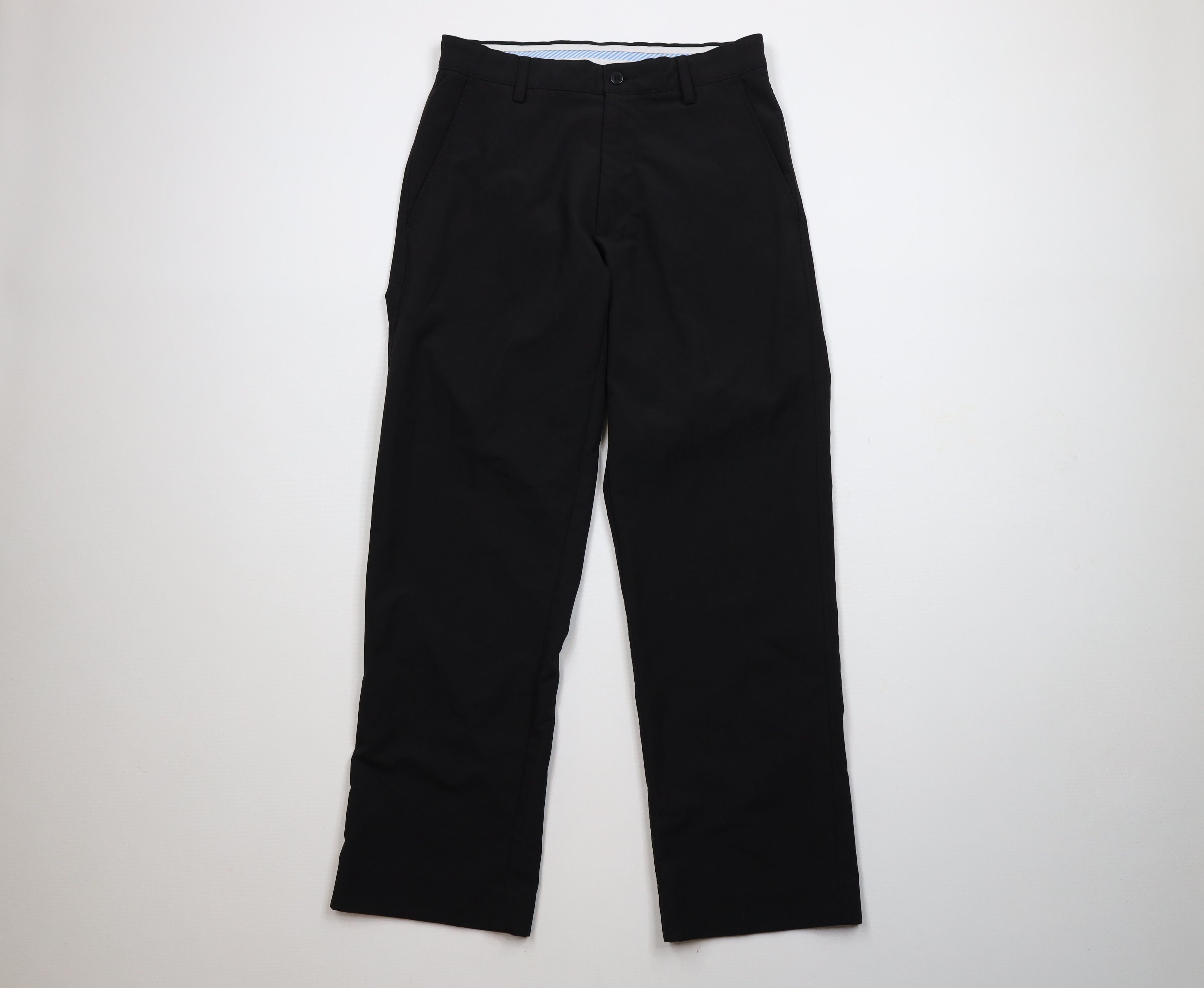 Footjoy × Vintage FootJoy Tech Flat Front Golfing Golf Chino Pants Black Size US 30 / EU 46 - 1 Thumbnail