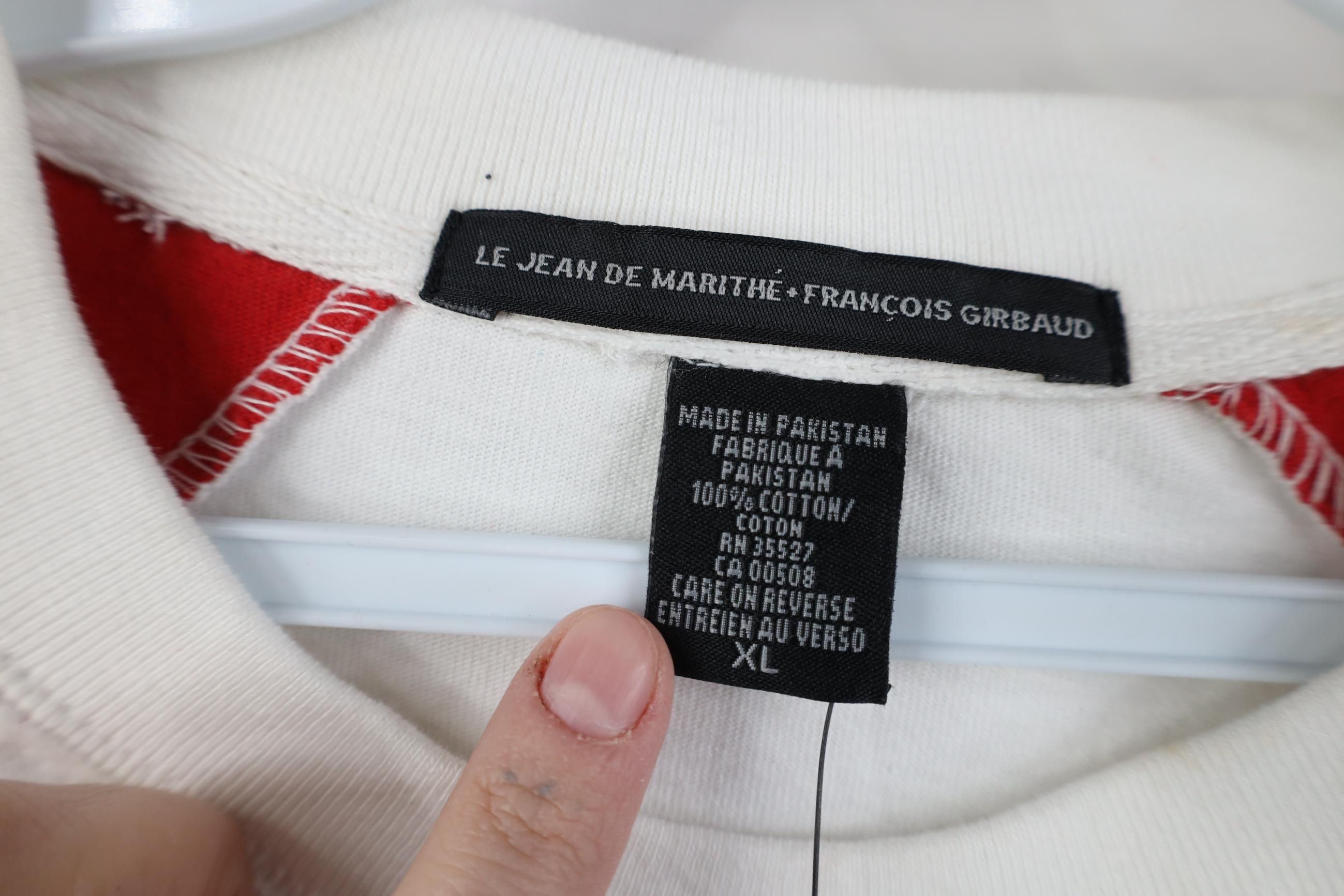 Marithe + Francois Girbaud Deadstock Vintage 90s Marithe Francois Girbaud T-Shirt Size US XL / EU 56 / 4 - 6 Thumbnail