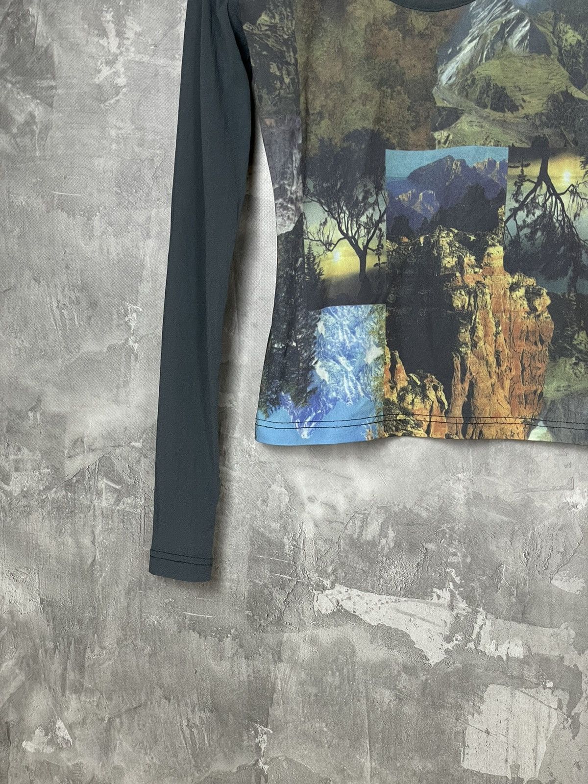 Japanese Brand × Vintage VINTAGE JEAN PAUL GAULTIER STYLE MESH LONG SLEEVE Size M / US 6-8 / IT 42-44 - 5 Thumbnail