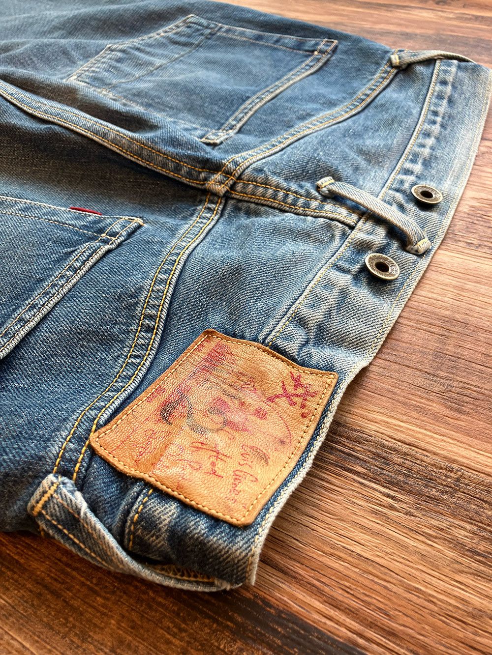 Evisu Old EVISU 2507 No.2 W30 x L33 Fisherman Patch SCOVILL Size US 30 / EU 46 - 16 Thumbnail