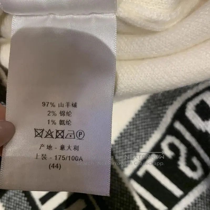 Dior Dior White Cashmere Long Sleeve Cardigan . Size XL / US 12-14 / IT 48-50 - 4 Thumbnail