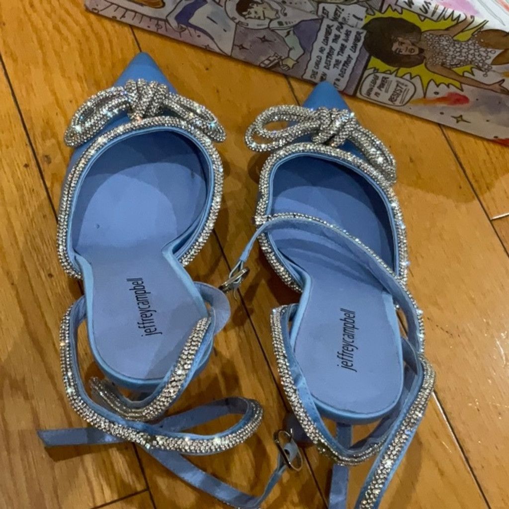 Jeffrey Campbell Jeffrey Campbell Apresdouze Heel in Baby Blue, Size: 8 Size US 8 / IT 38 - 9 Thumbnail