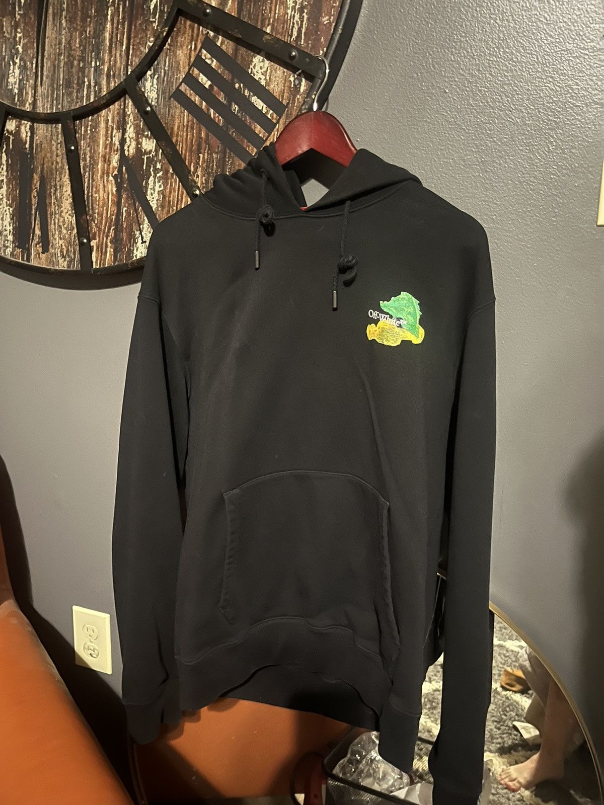 Off-White Off White Airbrush Hoodie Size US XL / EU 56 / 4 - 1 Thumbnail