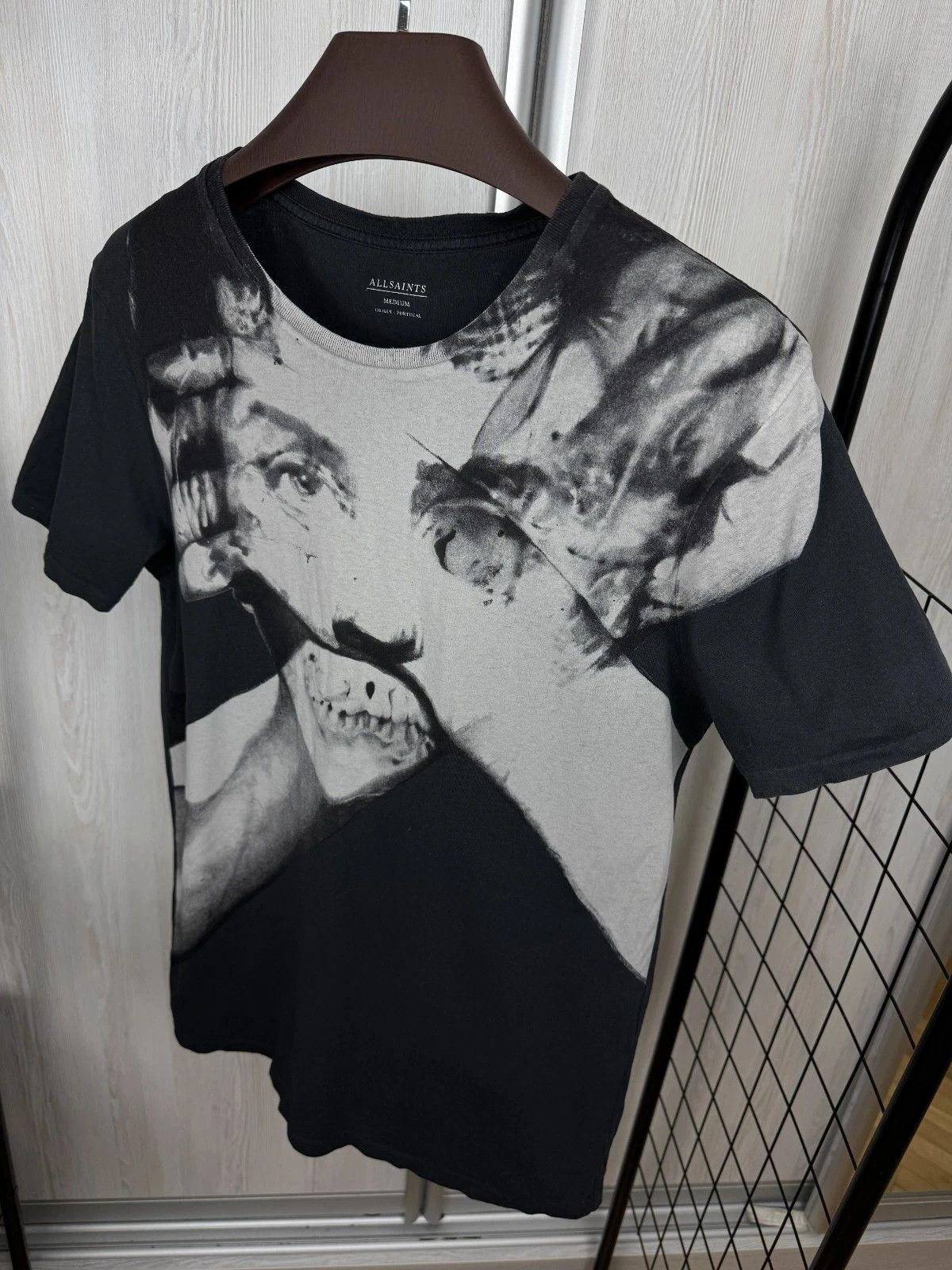 Allsaints Allsaints Process SS Band Crew Skull tee shirt Size US M / EU 48-50 / 2 - 3 Thumbnail