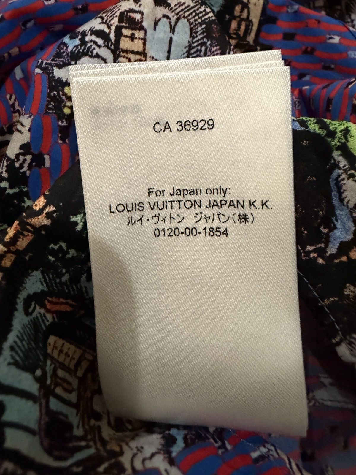Louis Vuitton Louis Vuitton Men’s Printed Shirt (WITH TAGS) Size US M / EU 48-50 / 2 - 8 Thumbnail