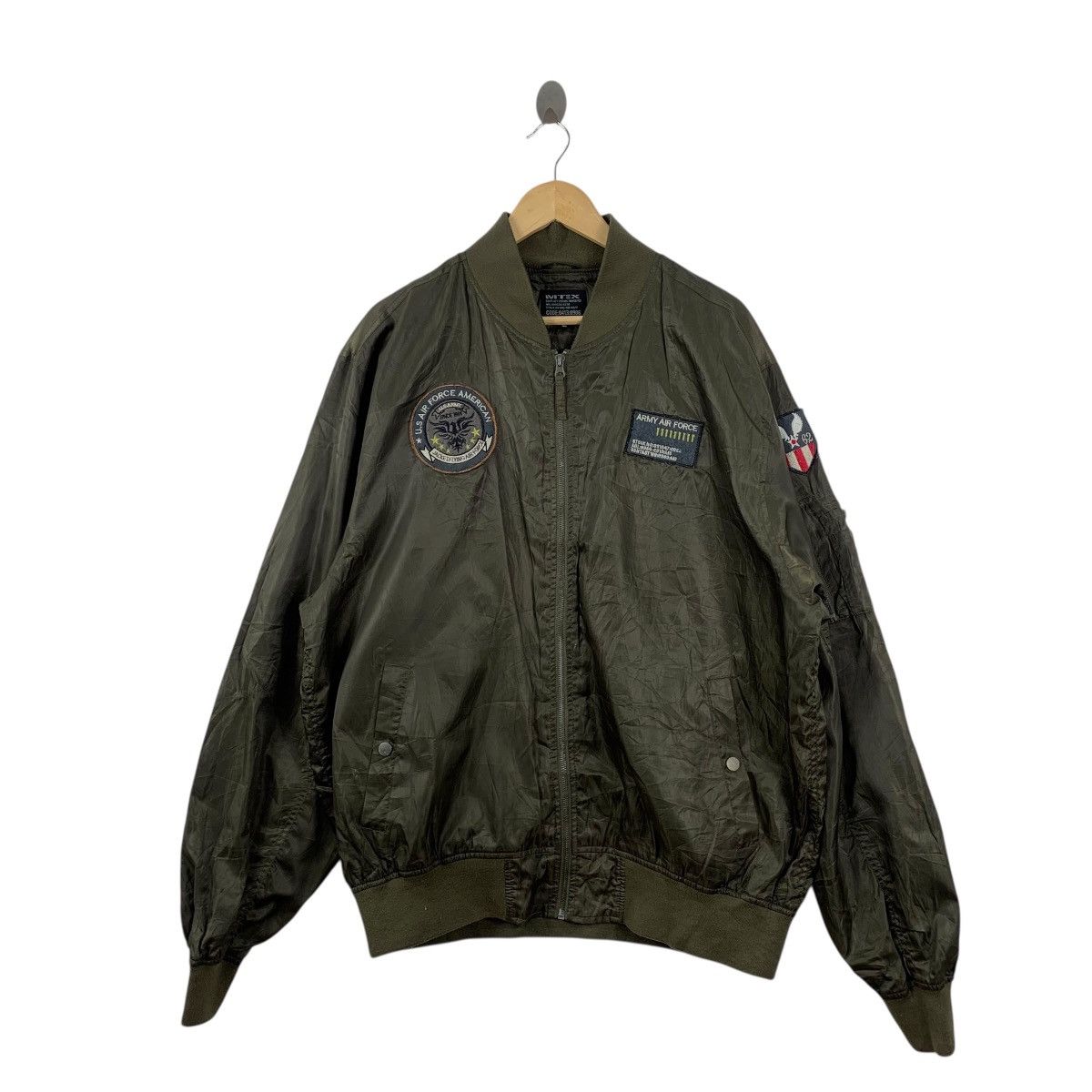 Other ARMY AIR FORCE US USAF Military MA-1 Bomber Jacket Size US XXL / EU 58 / 5 - 3 Thumbnail