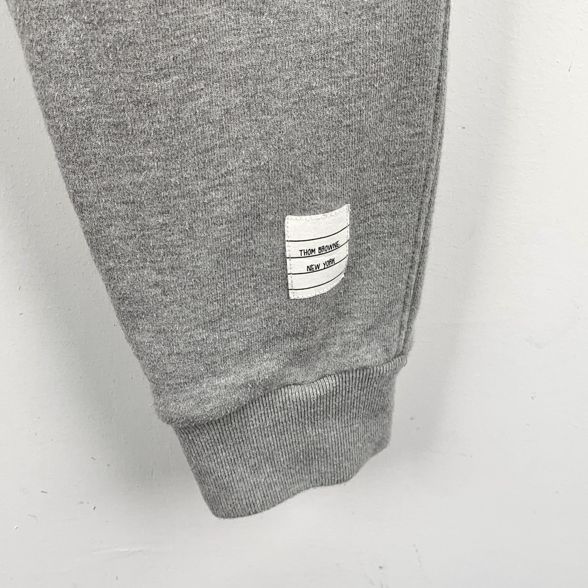 Thom Browne Thom Browne Four-Bar Sweatpants Grey (Size 2) Size US 26 / EU 42 - 5 Thumbnail