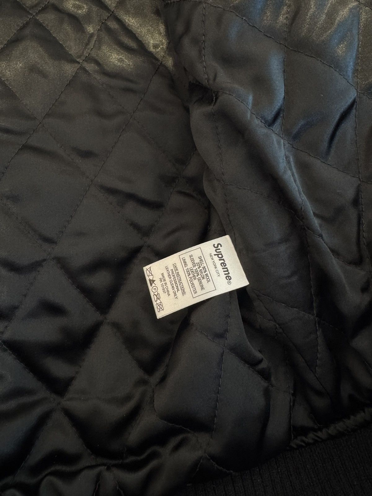 Supreme Supreme Motion Logo Varsity Jacket Size M Size US M / EU 48-50 / 2 - 14 Thumbnail