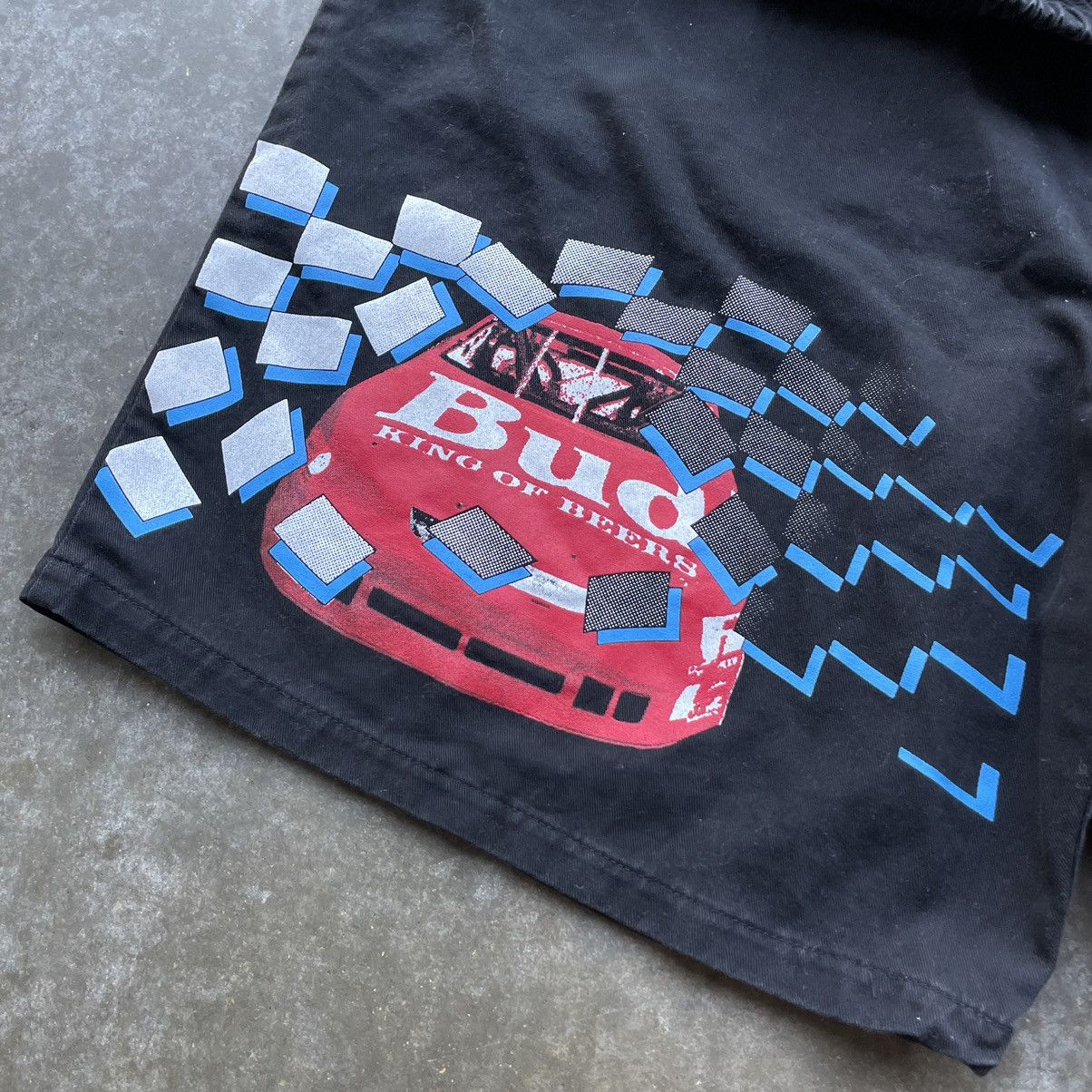 Budweiser × NASCAR × Vintage Vintage Budweiser Racing Shorts Size US 30 / EU 46 - 4 Thumbnail