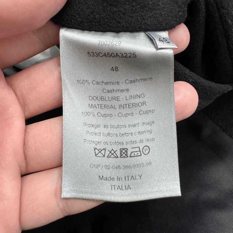 Dior Dior Double-breasted cashmere coat 2505-Nextarrow Size US M / EU 48-50 / 2 - 3 Thumbnail