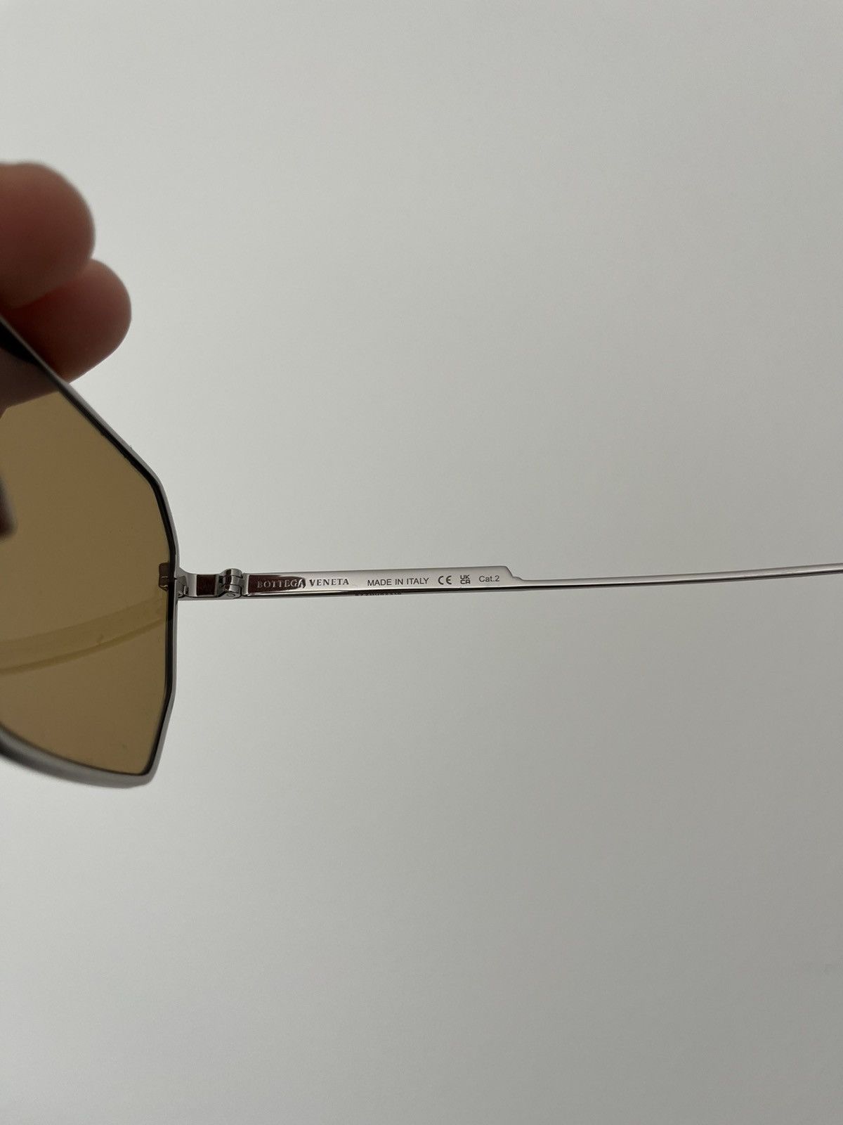 Bottega Veneta BOTTEGA VENETA SQUARE AVIATOR SUNGLASSES Size ONE SIZE - 2 Thumbnail